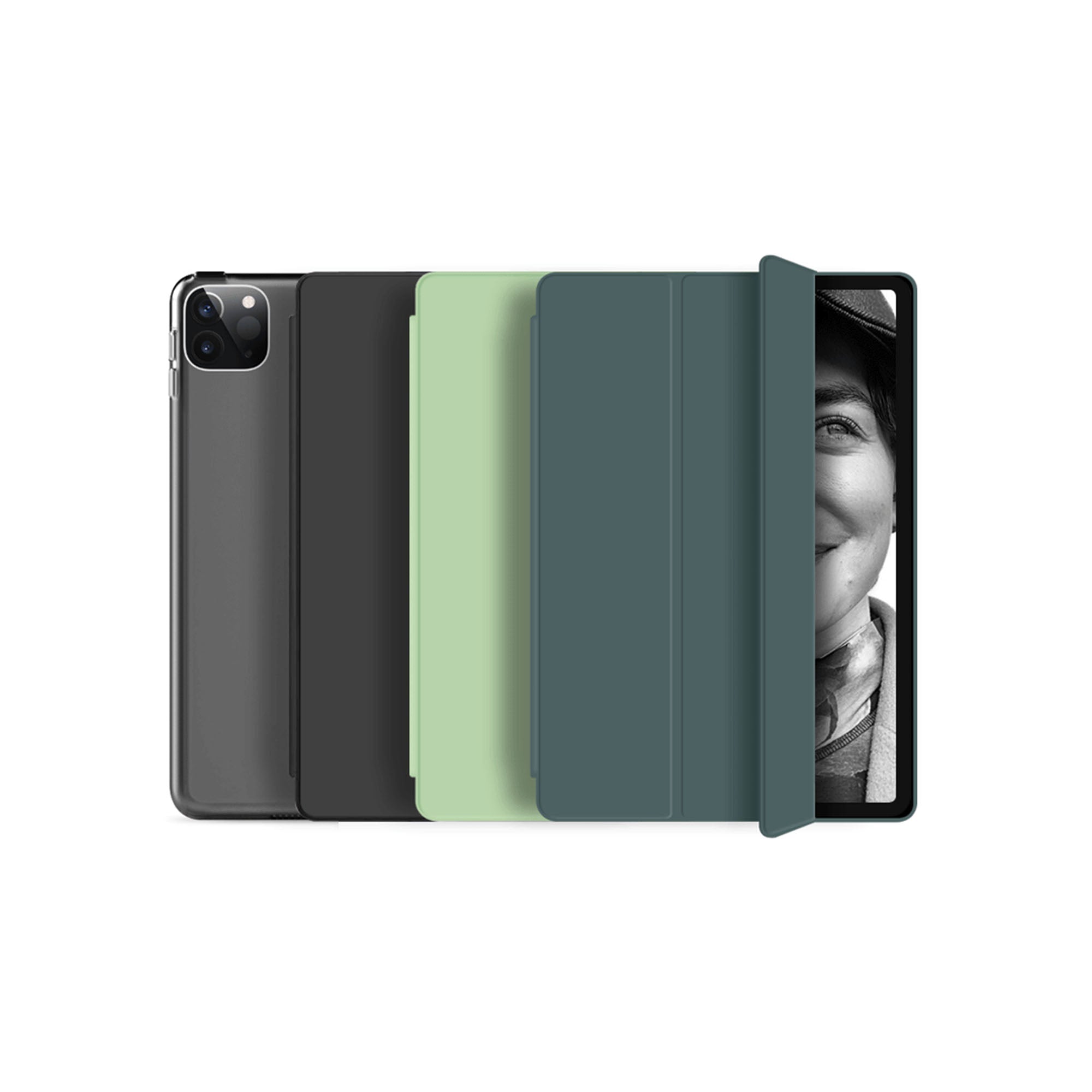 Premium iPad See-Through Case with Signature Design - Slim Protective Cover for iPad Air/Pro (Occupation 09 Series) - Perfect for Work, School & Travel
