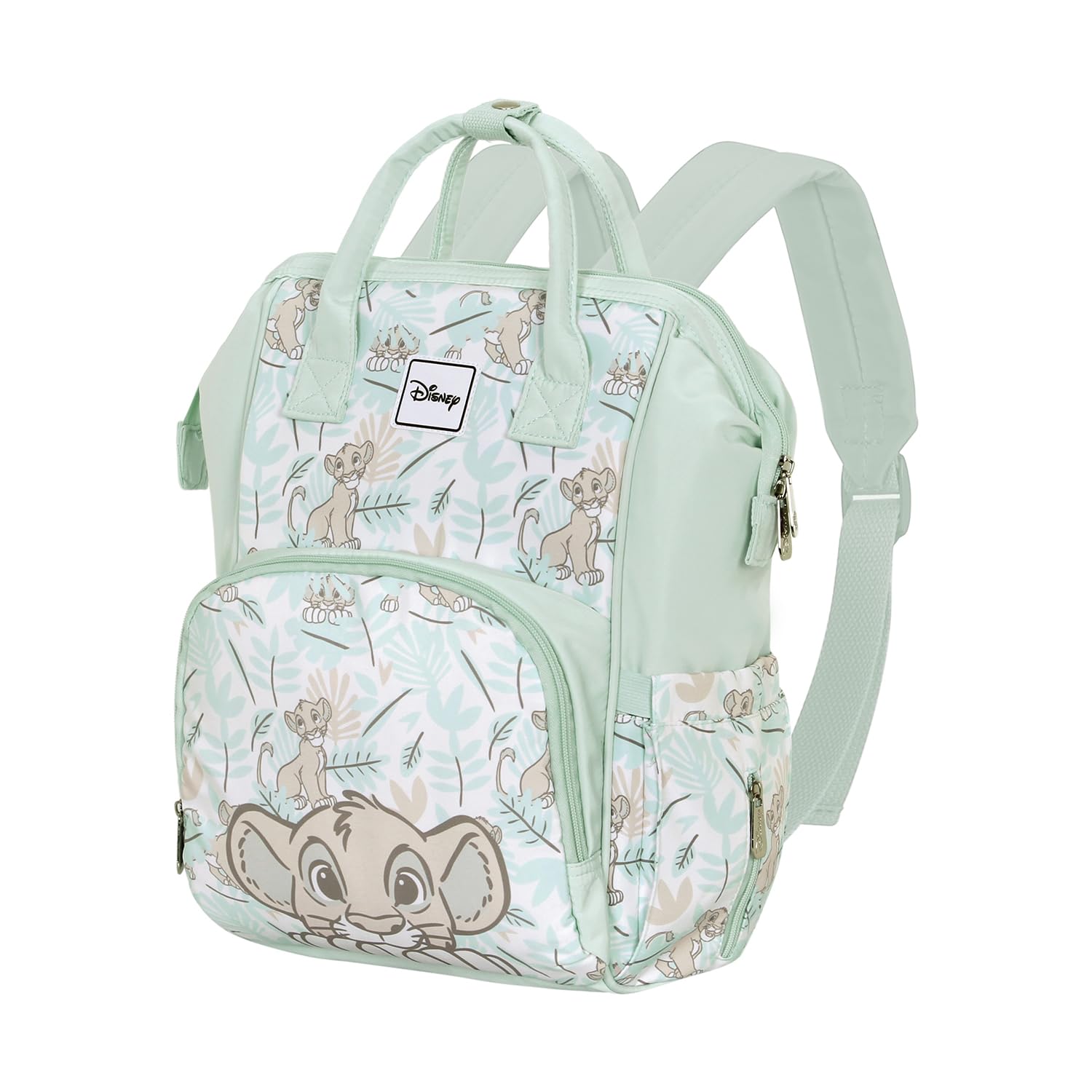 Disney Mommy Maternity Backpack - Large Diaper Bag with Insulated Bottle Pockets, Waterproof Baby Essentials Organizer for Nursing Mothers, Perfect for Hospital, Travel & Everyday Use