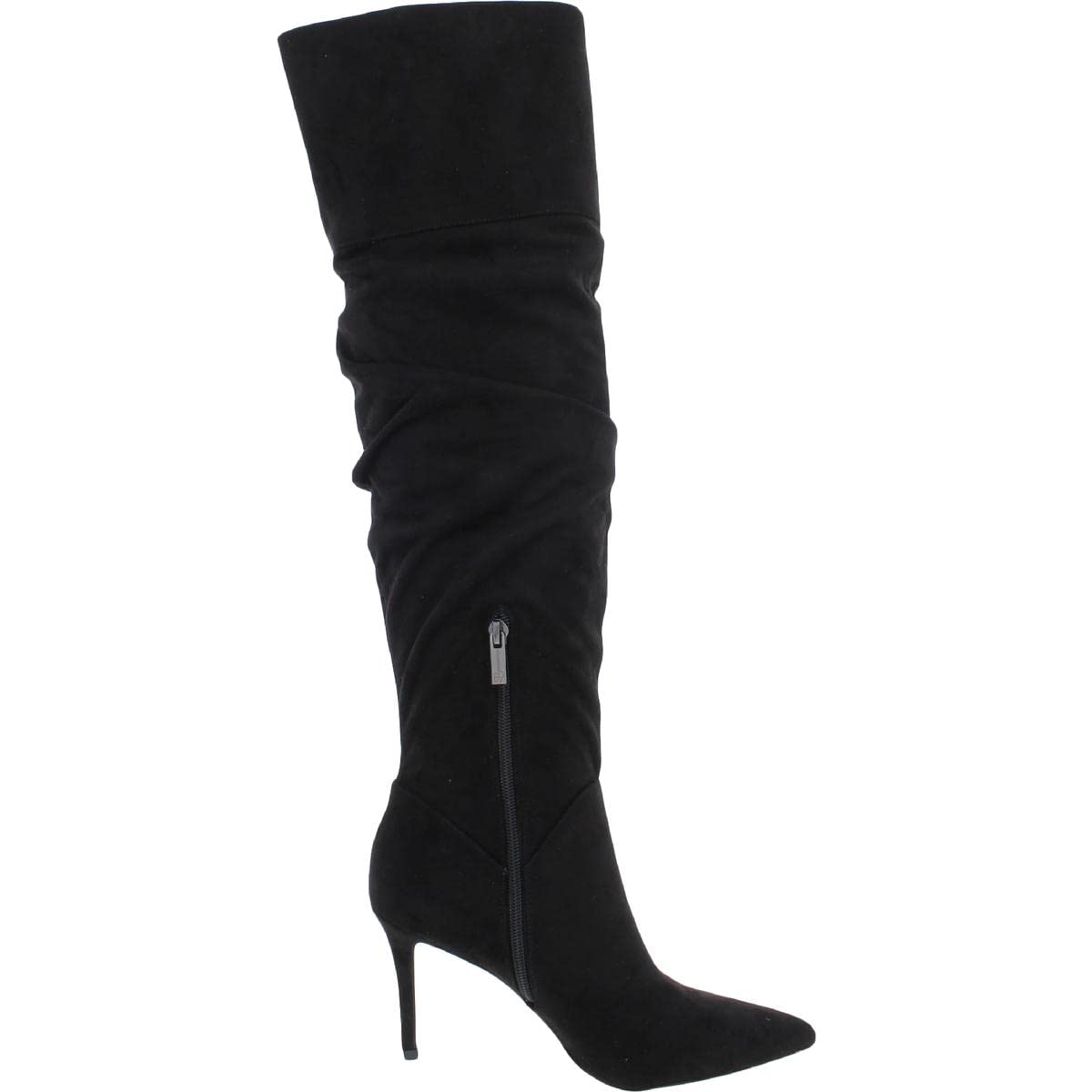 Jessica Simpson Women's Anitah Faux Suede Over-The-Knee Boots - Stylish High Heel Boots for Fall & Winter Fashion, Date Night and Party Outfits