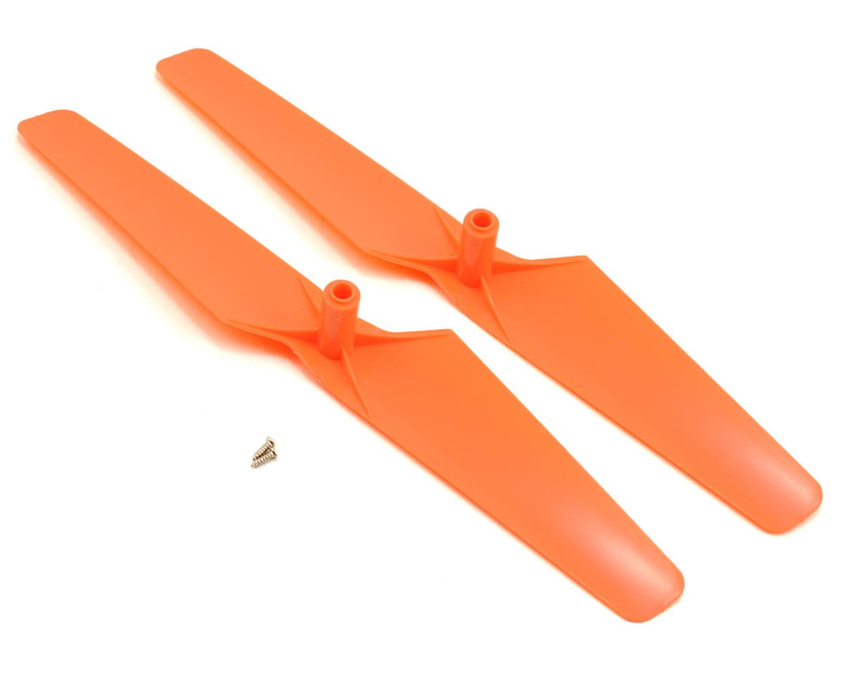 BLH7525 MQX CCW Rotation Propeller for Horizon Hobby Blade - Durable 2-Pack Orange Props - Perfect for RC Quadcopters & Drone Racing Accessories