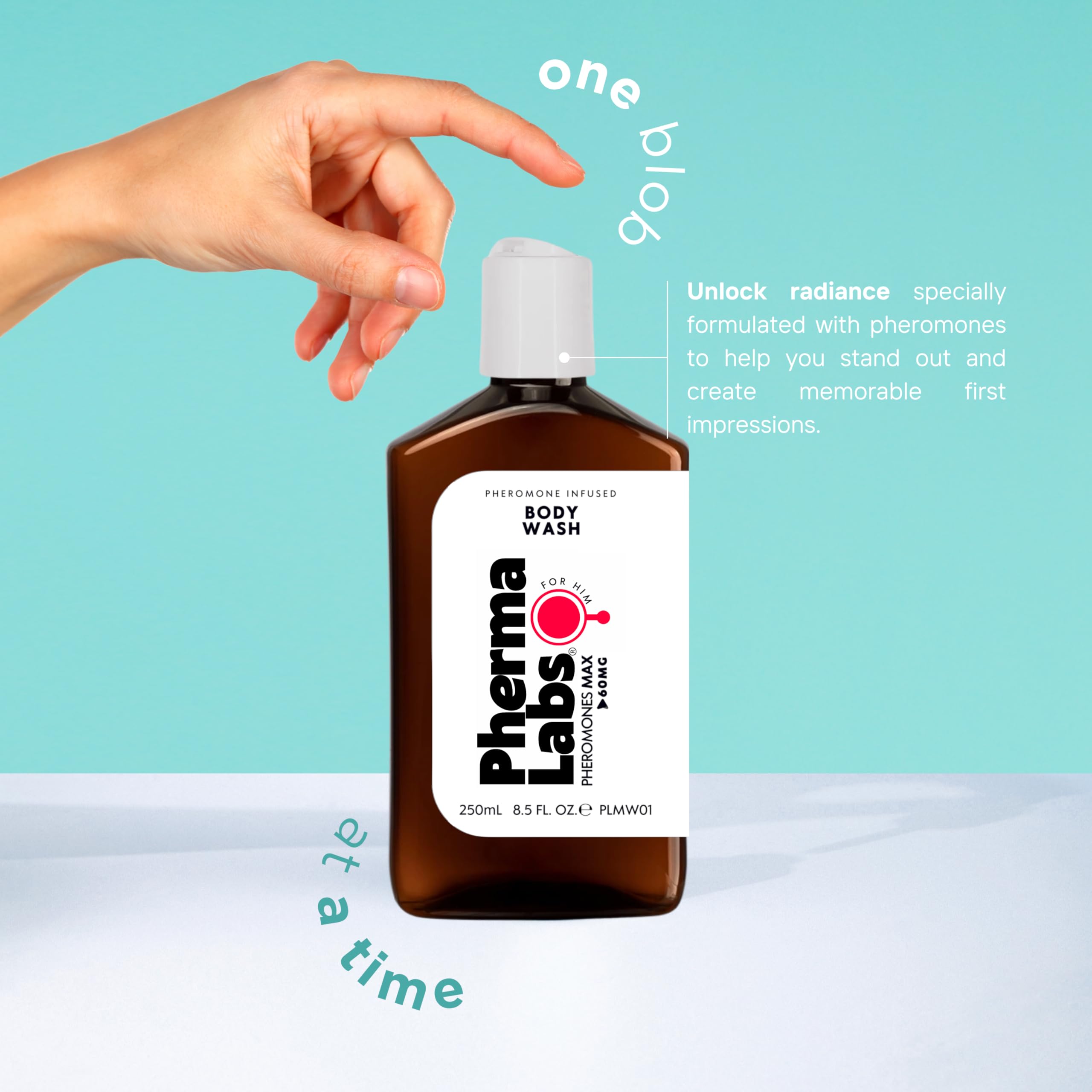 Attract Women Body Wash for Men - Pheromone Max Infused Soap (8.5 fl oz) - Boost Confidence & Attraction for Dating & Nightlife