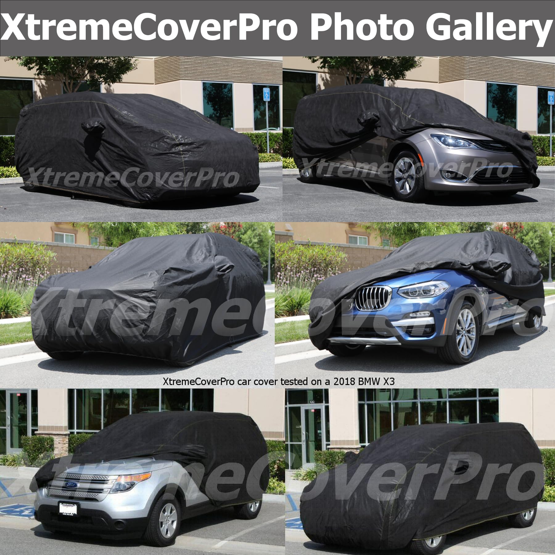 Premium Car Cover for Subaru Forester 2019-2025 - XTREMECOVERPRO Platinum Series Waterproof Outdoor Protection (Black) | All-Weather Shield for Snow, Rain, Dust & UV Rays