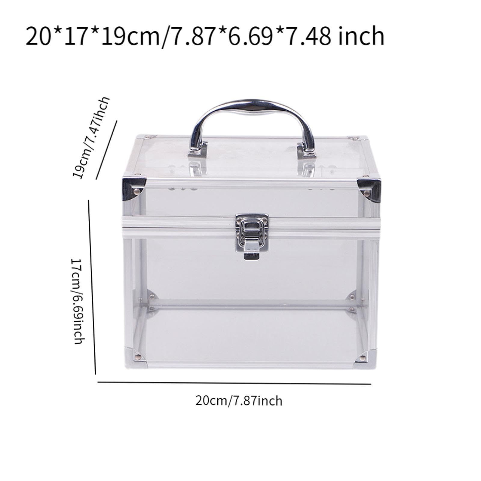 Portable Medication Organizer Box - Travel Pill Case, Daily Pill Dispenser for Pills, Vitamins & Supplements - Compact First Aid Storage for Home, Office & Travel