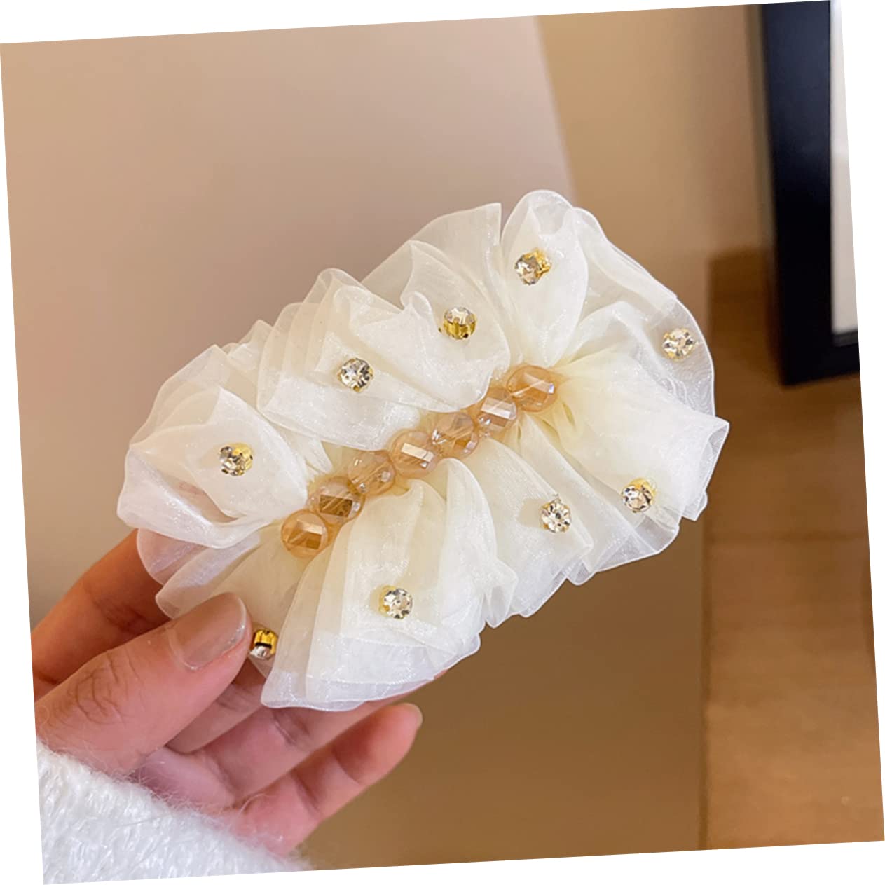 FOMIYES Rhinestone Hair Clips for Women - Elegant Spring Hair Accessories for Parties & Weddings