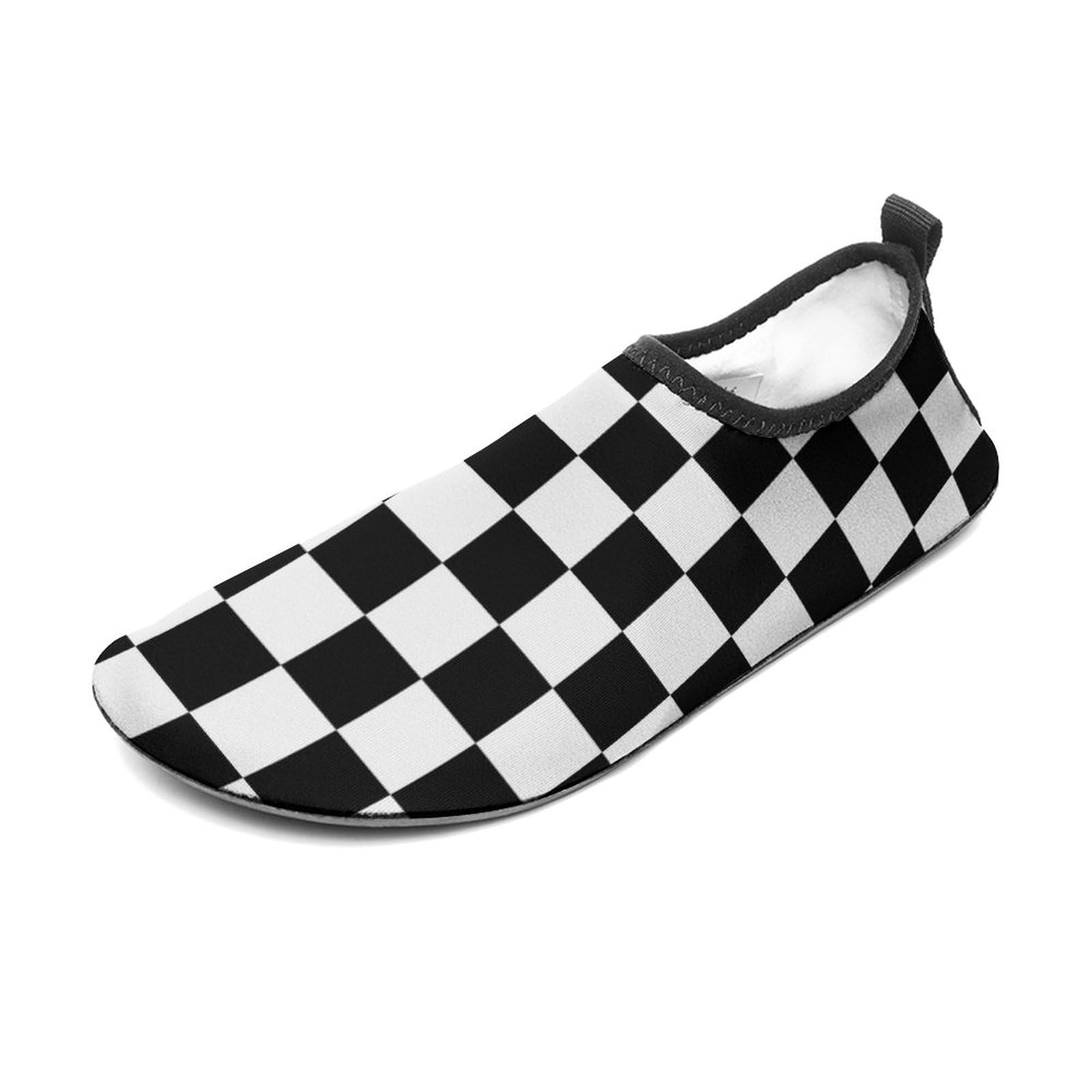 Women's Men's Quick-Dry Water Shoes Aqua Socks Barefoot Beach Swim Shoes for Water Sports, Surfing, and Pool Activities