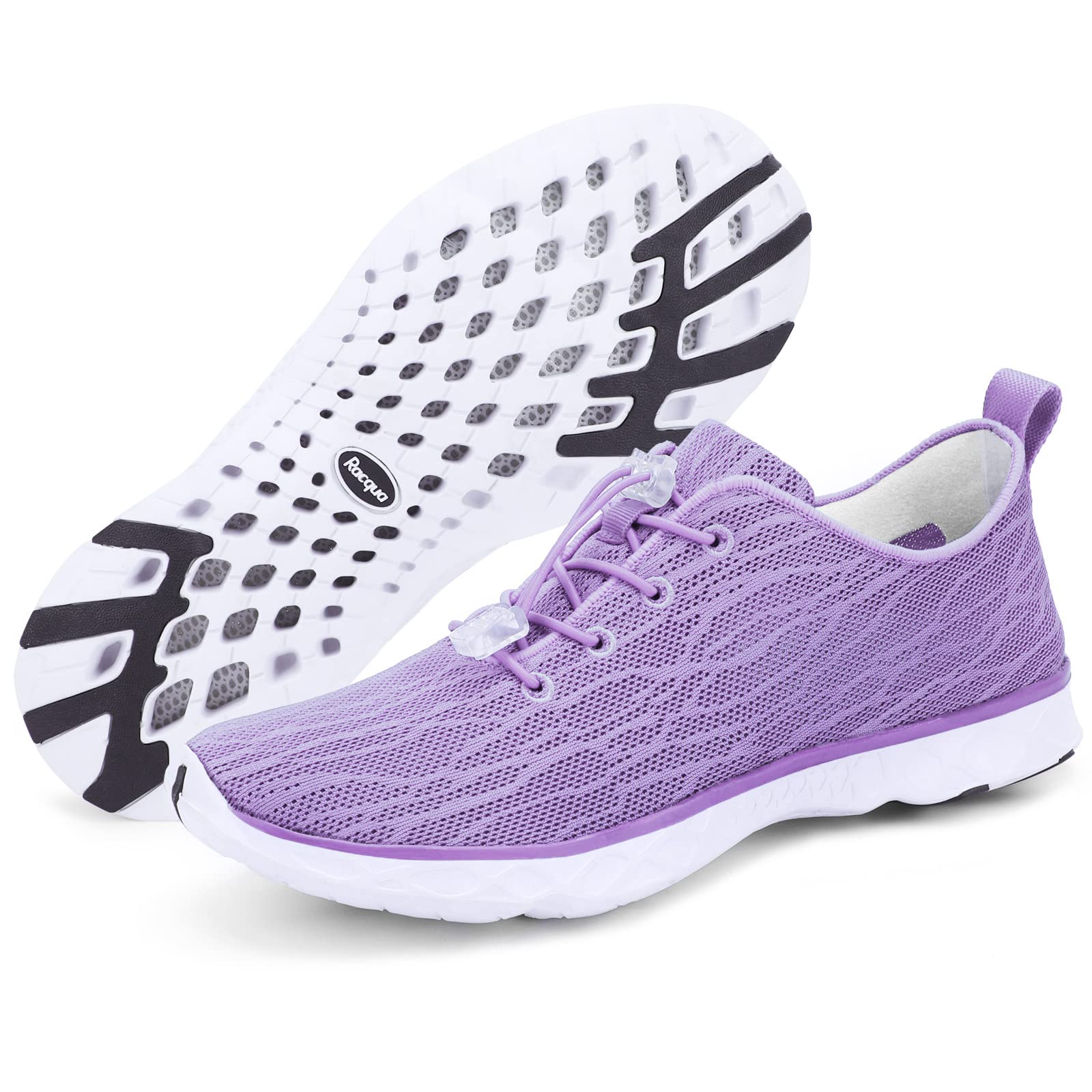 Racqua Unisex Breathable Mesh Water Shoes for Men & Women - Perfect for Swimming, Beach, Surfing, and Water Sports