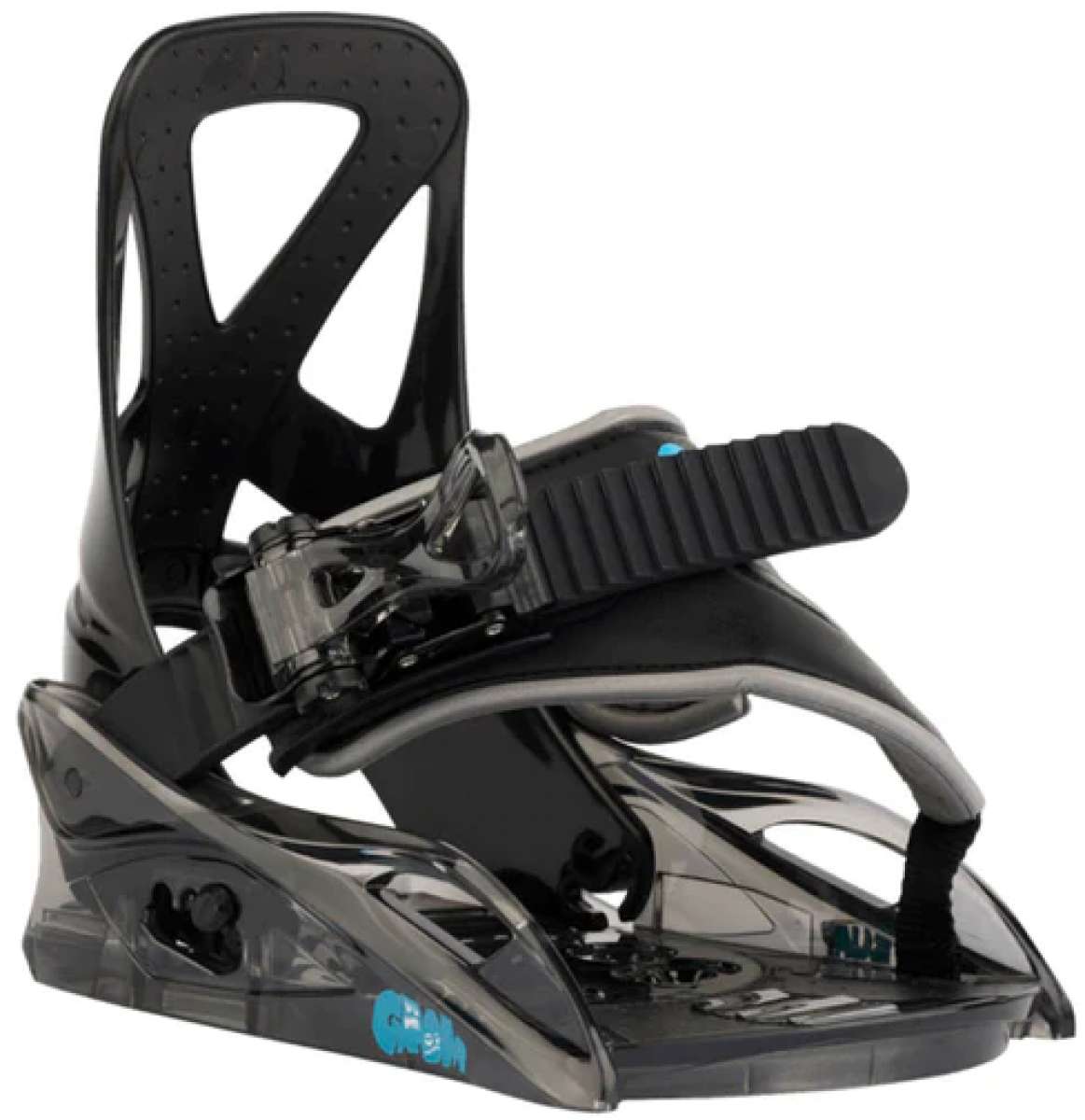 Burton Junior's Grom Disc Snowboard Binding 2024 - Kids Snowboard Bindings for Boys & Girls - Adjustable Strap System - Perfect for Beginner Snowboarders & Youth Riders - Ideal for Mountain Slopes & Snow Parks