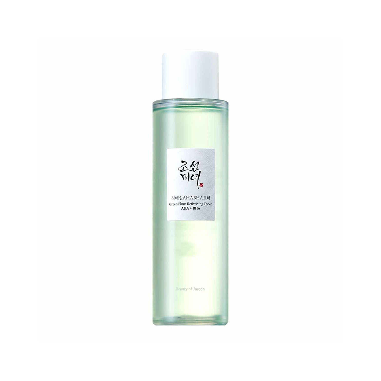 BEAUTY OF JOSEON Green Plum Refreshing Toner with AHA + BHA 150ml | Gentle Exfoliating & Soothing Facial Toner for Acne-Prone & Sensitive Skin | Korean Skincare for Daily Hydration & Pore Care