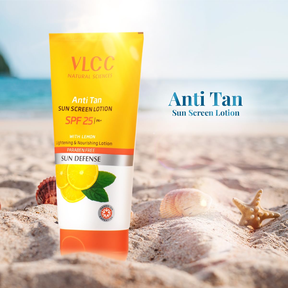 VLCC Anti-Tan Sunscreen Lotion SPF 25 PA+++ (150ml x 2) - Buy 1 Get 1 Free (300ml Total) | UV Protection with Niacinamide & Kojic Acid | Daily Sun Defense for Face & Body | Perfect for Beach, Outdoor Activities & Daily Use