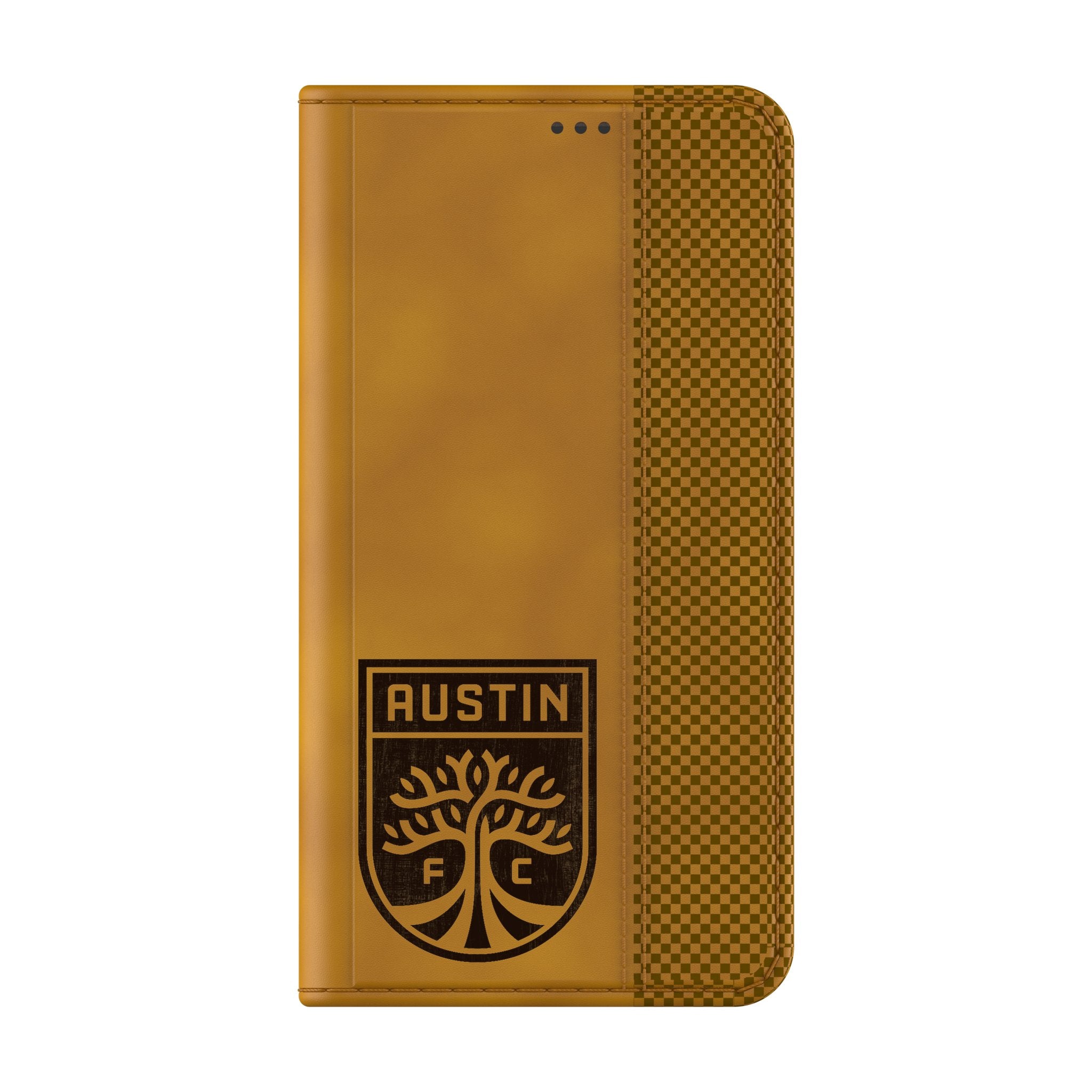 Austin FC Burn Folio Phone Case for Samsung Galaxy - Durable Protective Cover with Team Logo - Perfect for Soccer Fans & Match Days