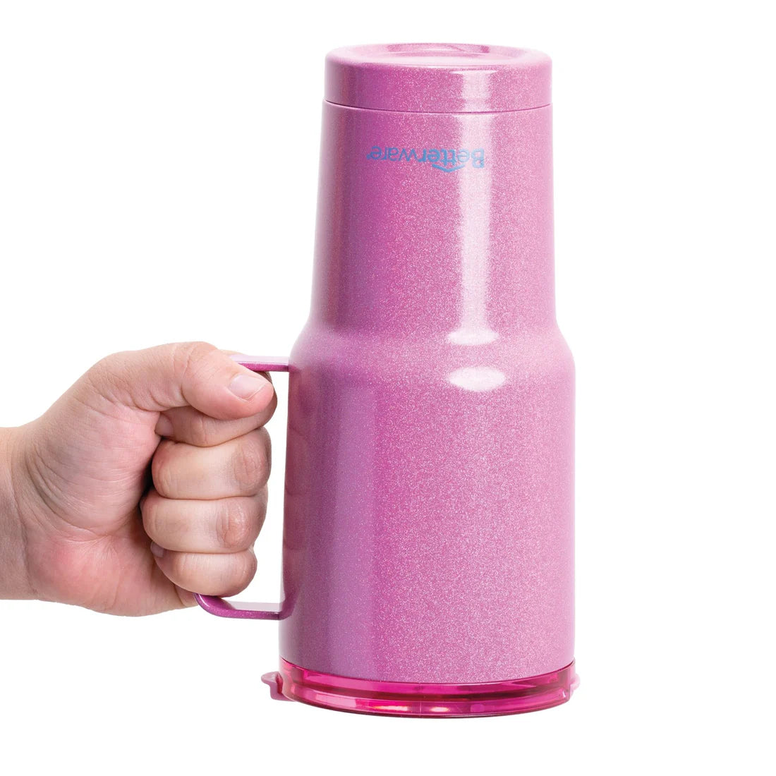 Insulated Pink Stainless Steel Tumbler with Lid - 20oz Leakproof Travel Mug for Hot & Cold Drinks - Perfect for Office, Gym, Hiking and Commuting