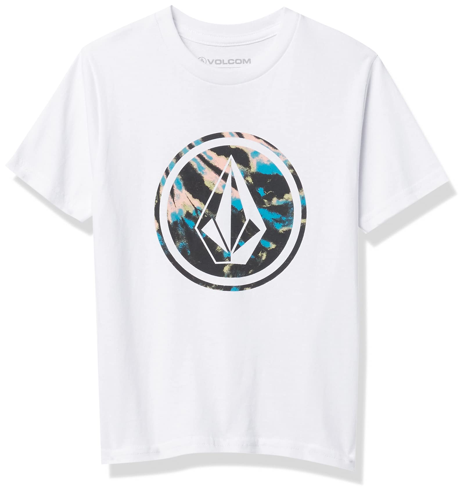 Volcom Boys' Circle Stone Short Sleeve T-Shirt for Big & Little Boys - Soft Cotton Casual Tee for Playground, School & Everyday Wear