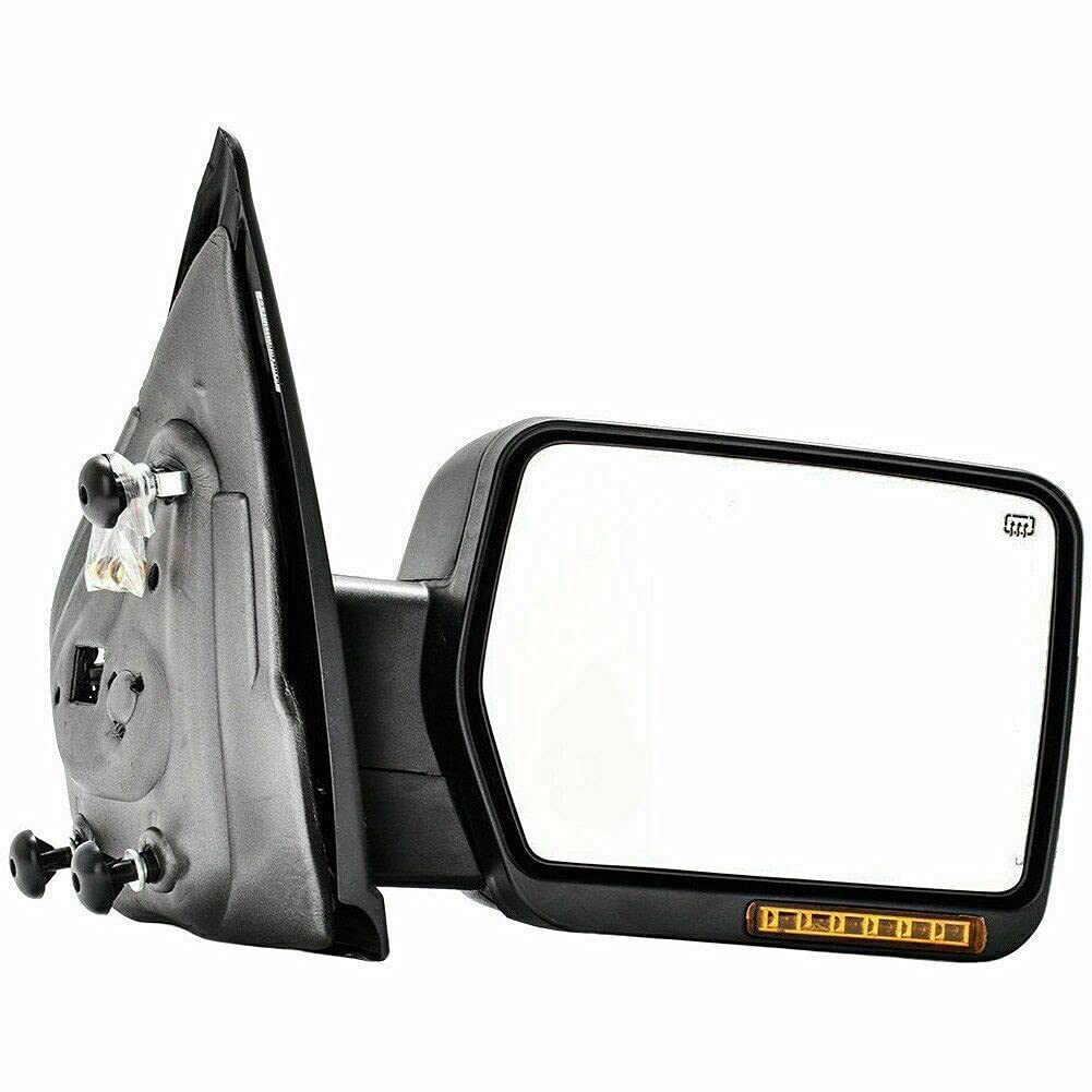 JZRH Right Power Heated Side View Mirror Replacement for FO1321242 - Defrosting Car Mirror for Winter Driving Safety