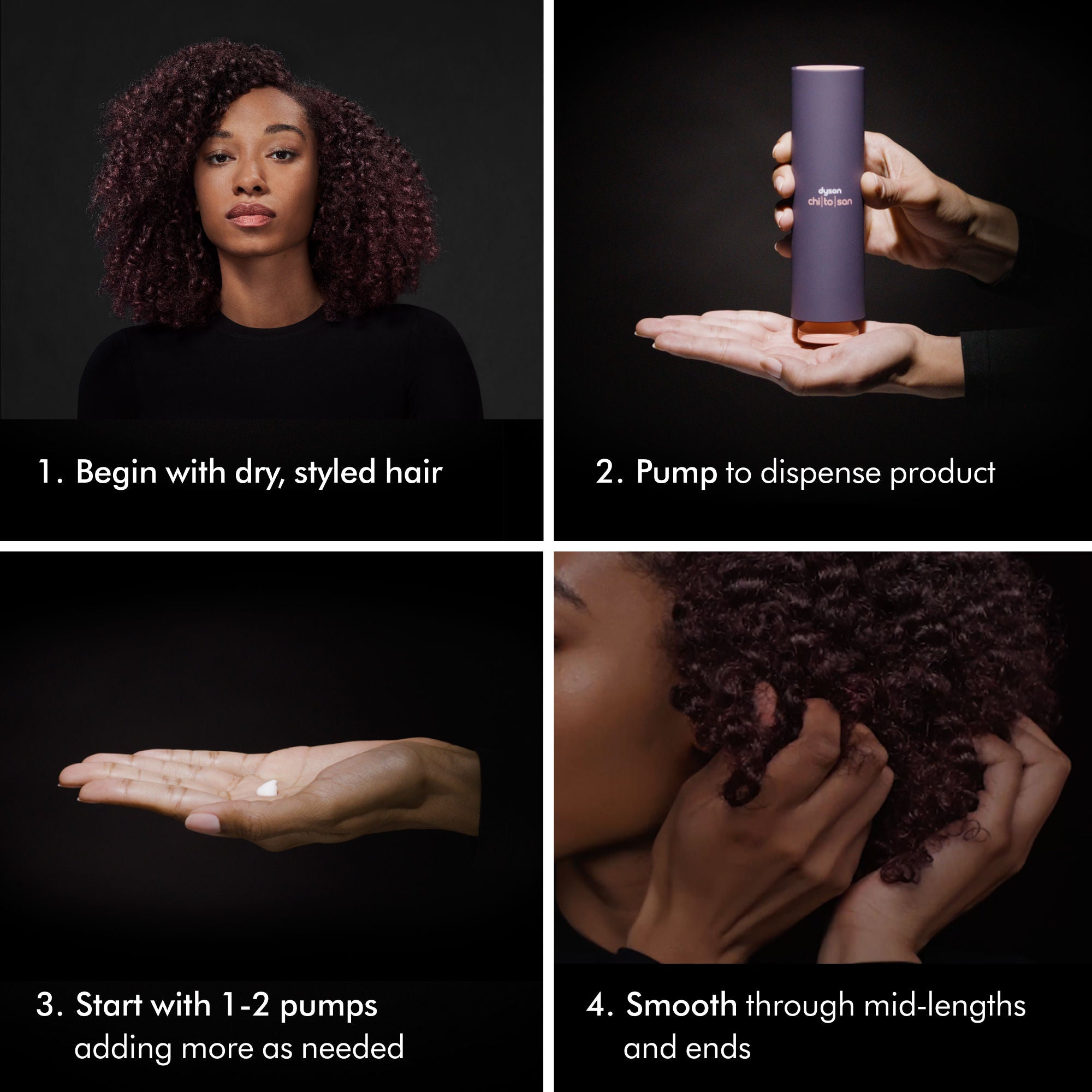 Chitosan Post-Style Hair Serum for Damaged Hair Repair - Nourishing & Strengthening Treatment for Dry, Frizzy Hair - Perfect for Daily Hair Care Routine & Salon-Quality Results at Home