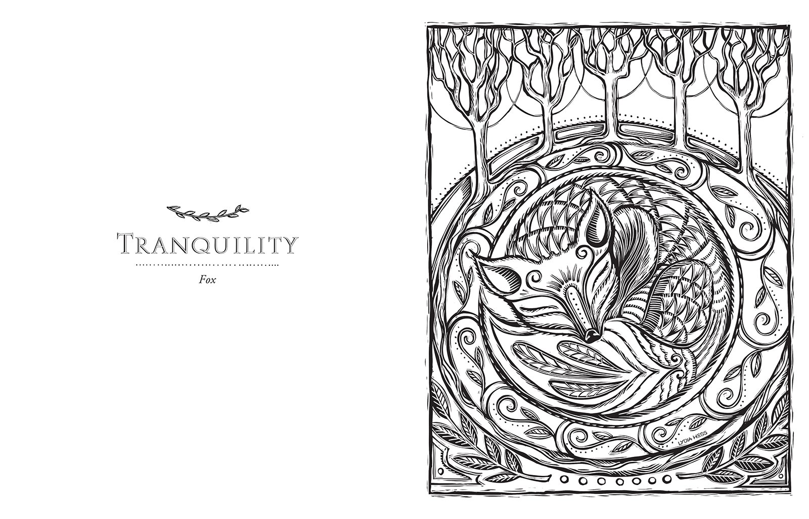 Sacred Animals Coloring Book - Soul Relaxation for Adults