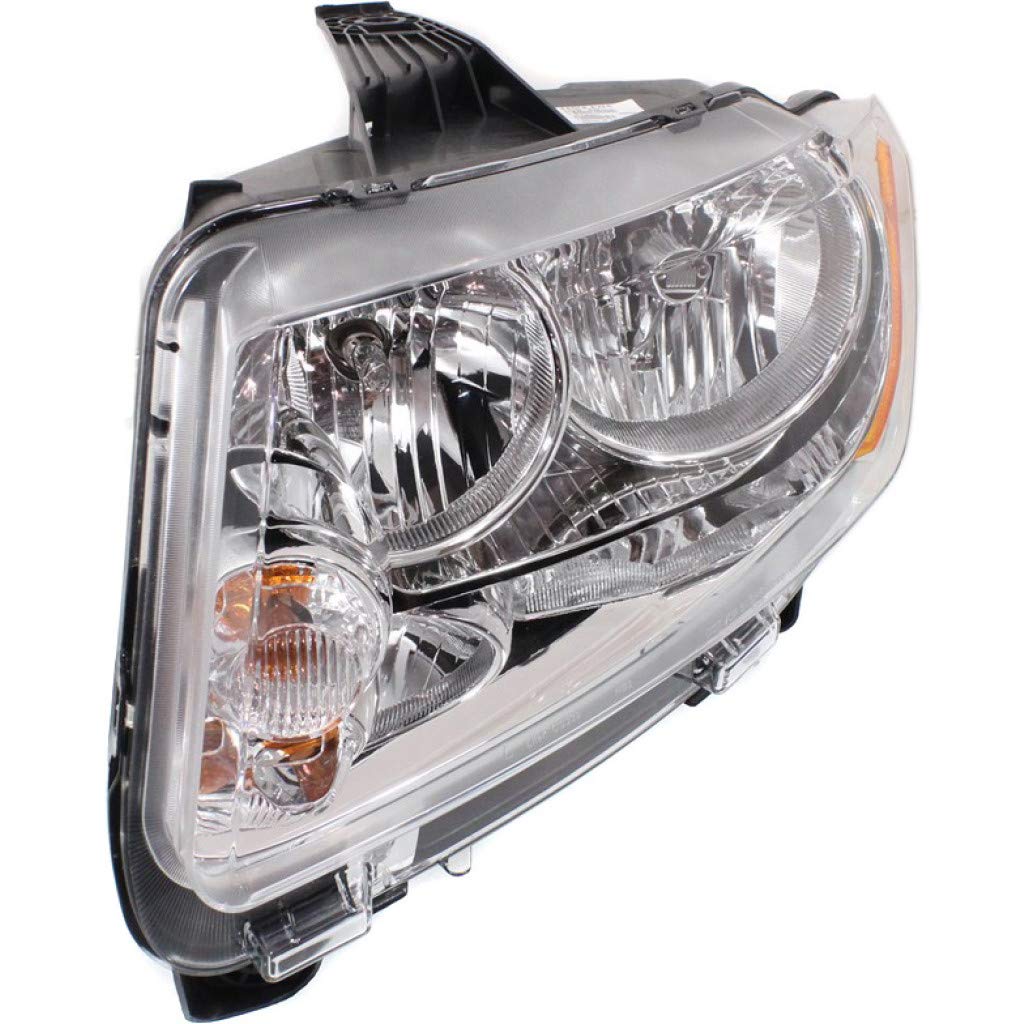 2011-2013 Jeep Grand Cherokee Headlight Assembly Pair - Driver & Passenger Side with Bulbs - Replacement for CH2502224 & CH2503224 - Perfect for Night Driving & Off-Road Adventures