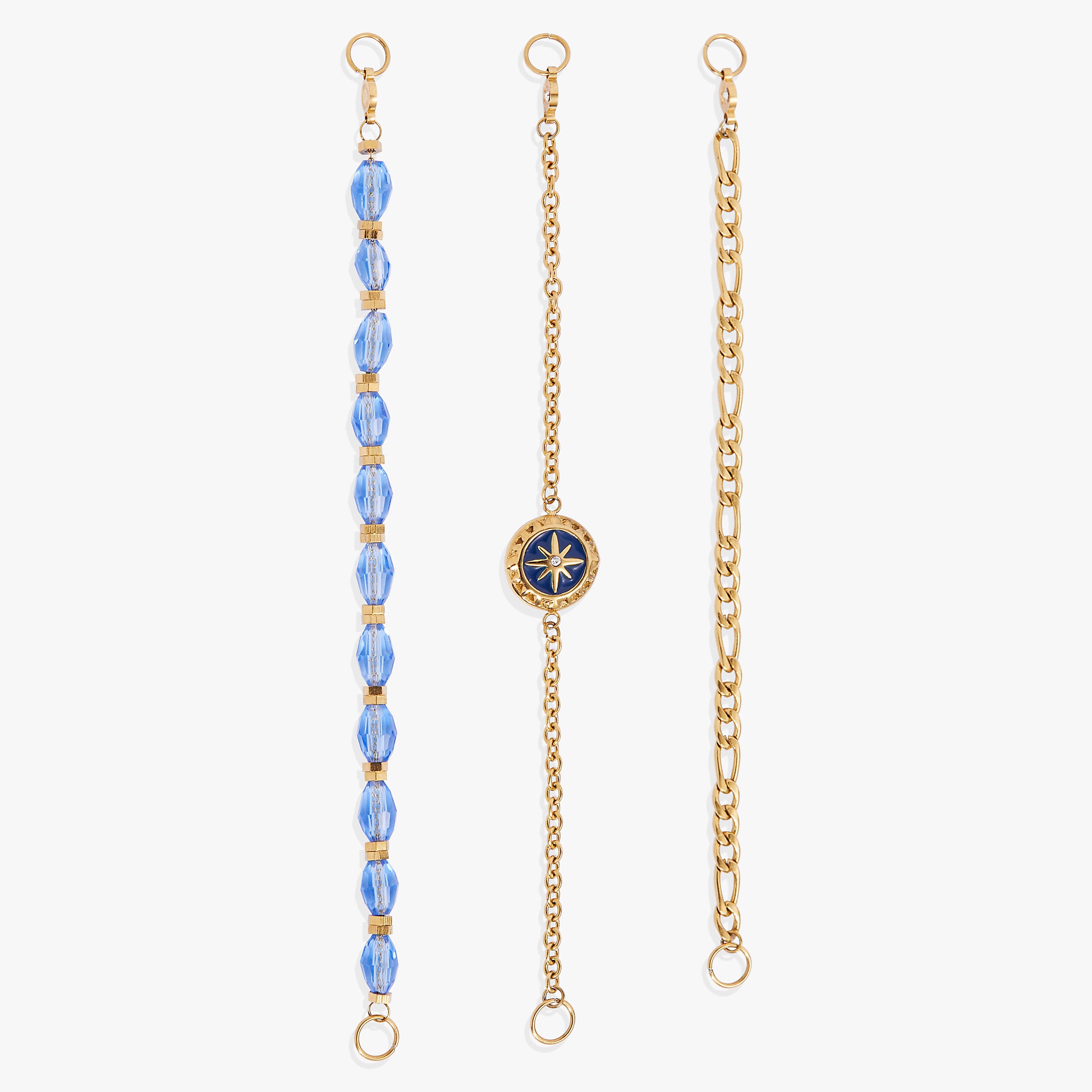 Compass Stranded Bracelet Set for Men & Women - Adventure & Travel Jewelry - Perfect for Outdoor Enthusiasts & Hiking Gifts