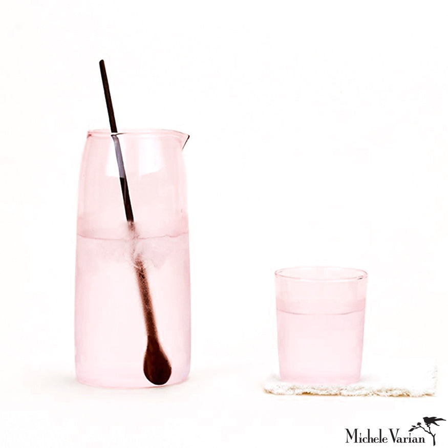 Premium 4-Piece Glassware Set - Elegant Blush Tones for Wine, Cocktails & Entertaining | Perfect for Dinner Parties, Gifts & Home Bar Accessories