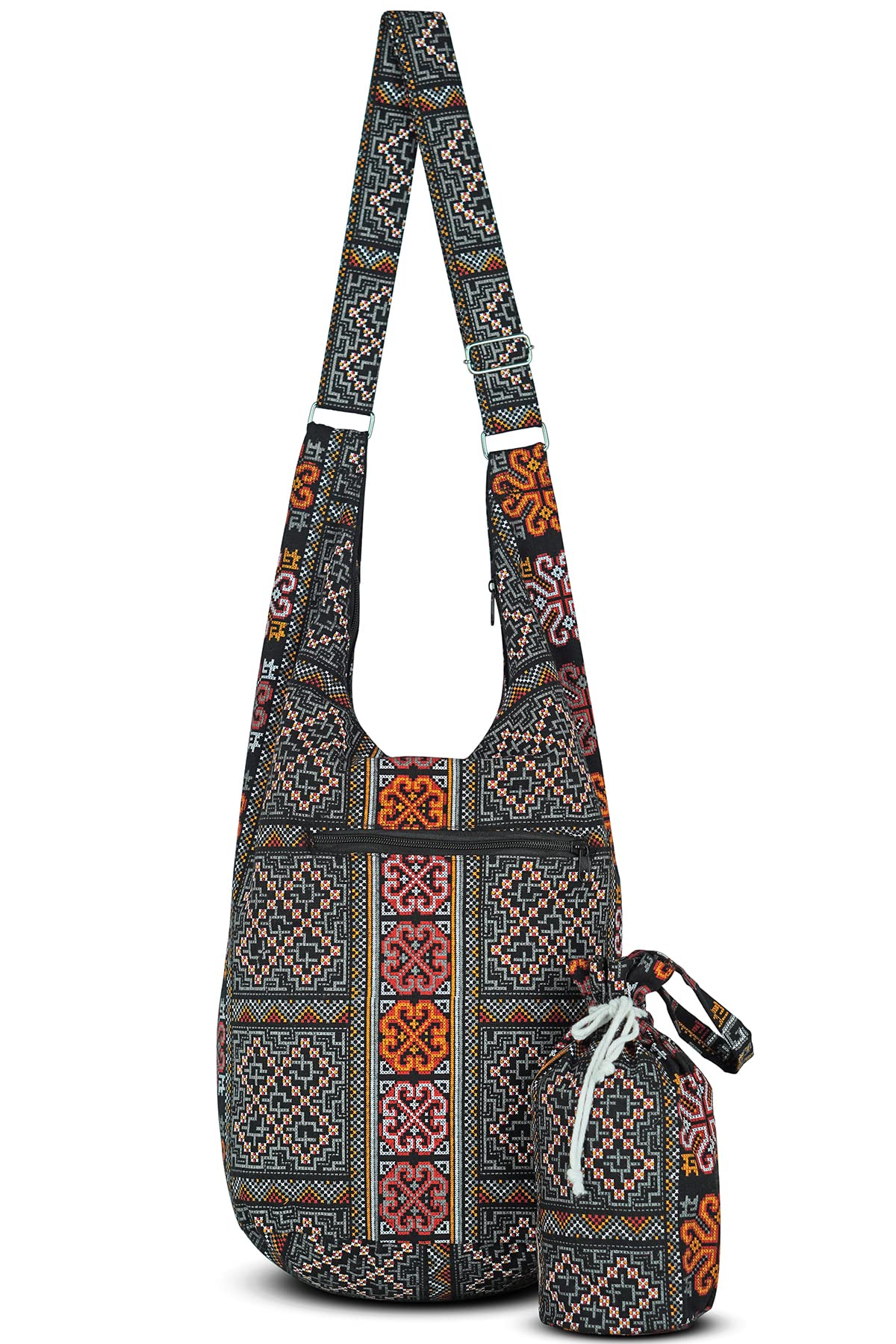 Stylish Women's Crossbody Bags with Zipper - Lightweight Hobo Purse & Small Sack Bag for Everyday Use, Travel, and Shopping