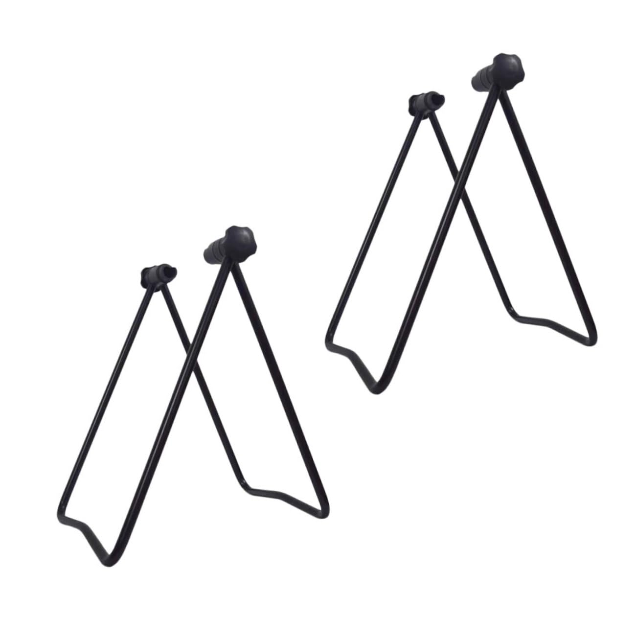 WHAMVOX Heavy Duty Bike Parking Rack Set - Double Wall Support Bike Storage Shelves for Indoor & Outdoor Use - Perfect for Garage, Basement, and Backyard Organization