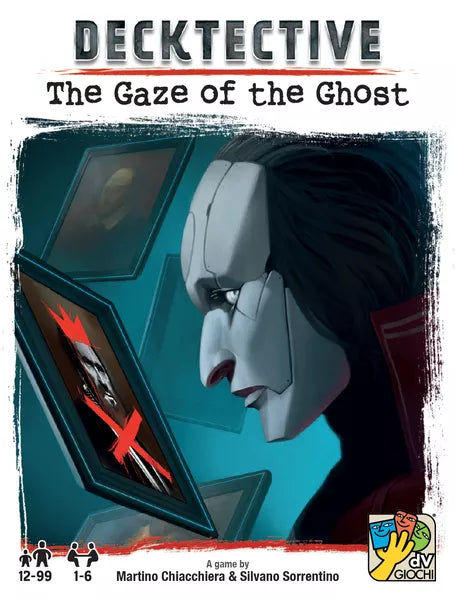 Decktective: The Gaze of the Ghost - Mystery Board Game for Adults & Teens | Solve Paranormal Cases | Perfect for Game Nights & Halloween Parties