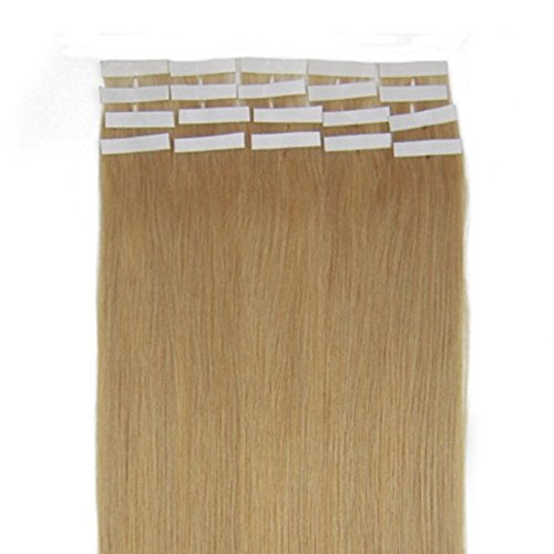 26 Inch Long European Silky Remy Human Hair Extensions - 40pcs Honey Blonde Clip-in Hair Extensions for Volume & Length - Perfect for Parties, Weddings & Daily Styling