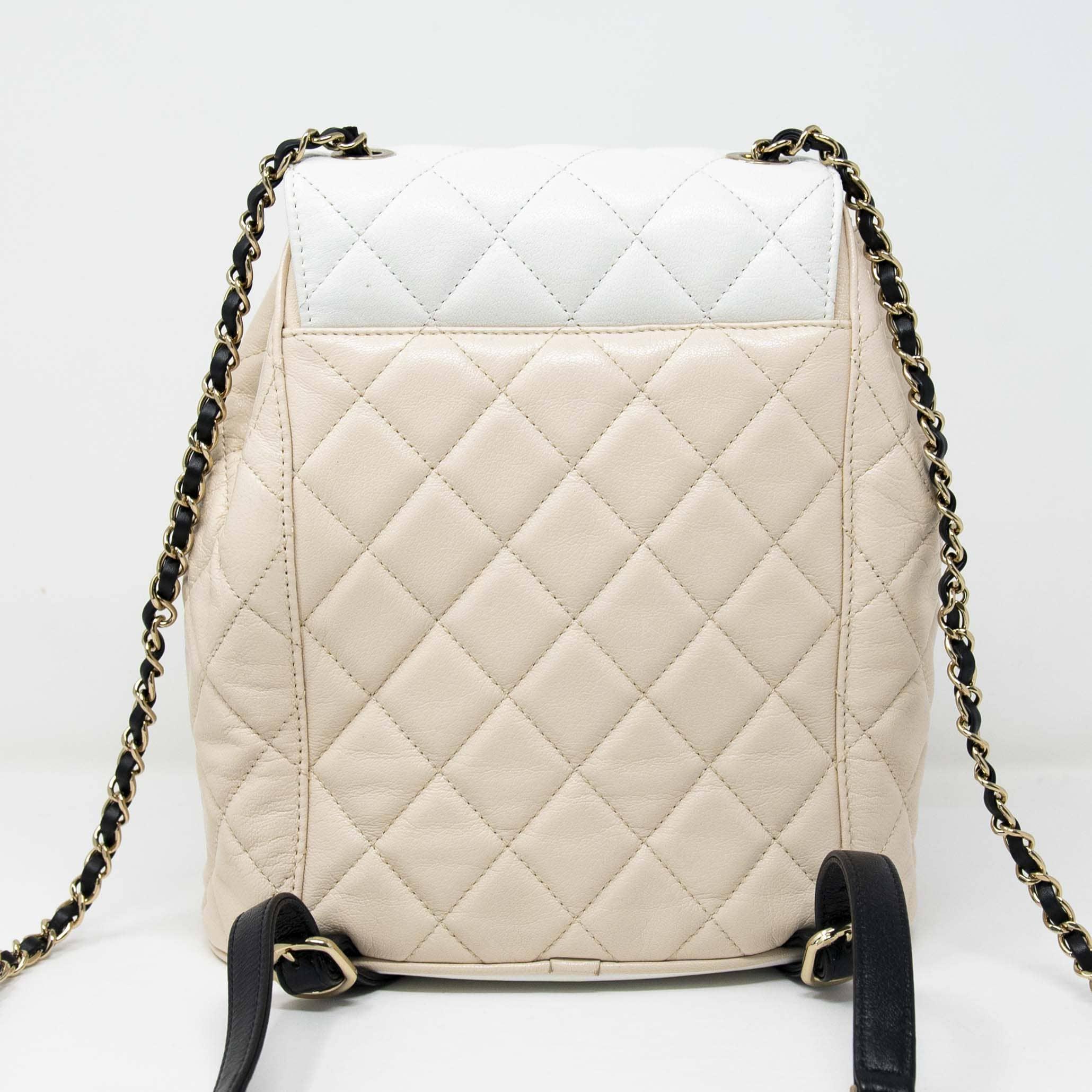 Chanel Tricolor Medium Duma Backpack - Luxury Designer Backpack for Women, Fashionable Everyday Use & Travel Accessory