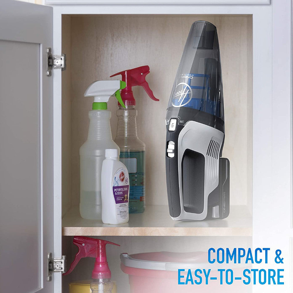 HOOVER ONEPWR BH57005 Cordless Handheld Vacuum Cleaner - Lightweight, Powerful Suction for Quick Cleanups | Perfect for Cars, Stairs & Pet Hair | Factory Serviced with Home Essentials Warranty