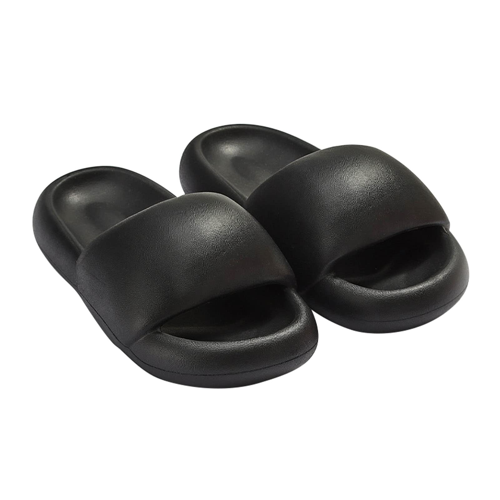 Women's Comfortable Pillow Slides - Soft EVA Cloud Slippers with Thick Cushioned Sole for Summer, Open Toe Sandals for Indoor & Outdoor Use - Perfect for Home, Beach, Poolside and Relaxation