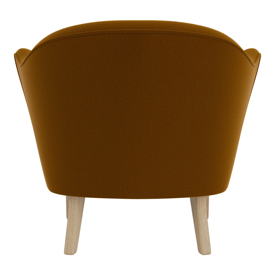 Ingeborg Lounge Chair - Modern Textile Upholstered Accent Chair for Living Room, Bedroom & Office - Comfortable Seating for Relaxing & Reading
