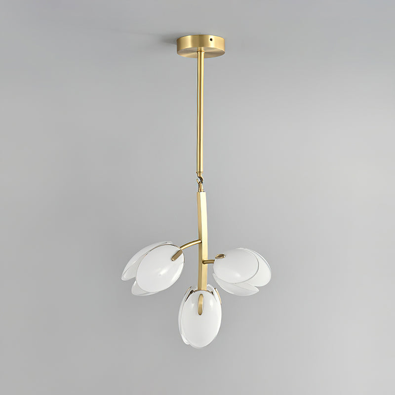 Belluno Crystal Chandelier - Elegant Modern Ceiling Light Fixture for Dining Room, Living Room & Bedroom - Perfect for Home Decor & Wedding Venues