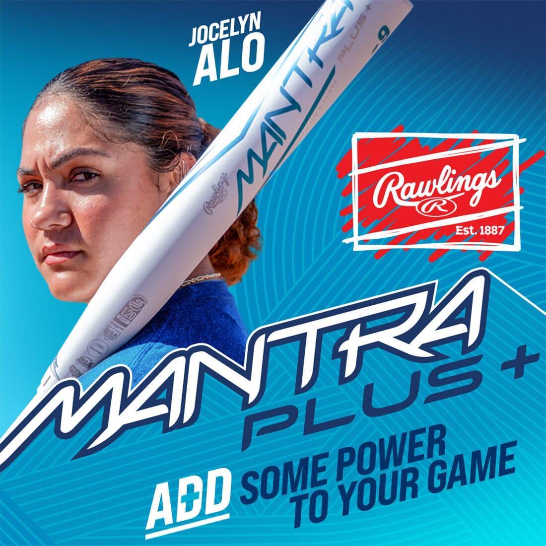 2023 Rawlings Mantra+ (10) Fastpitch Softball Bat - RFP3MP10 | USA Drop 10 Youth & Adult Bat for Fastpitch Softball Games, Tournaments & Training