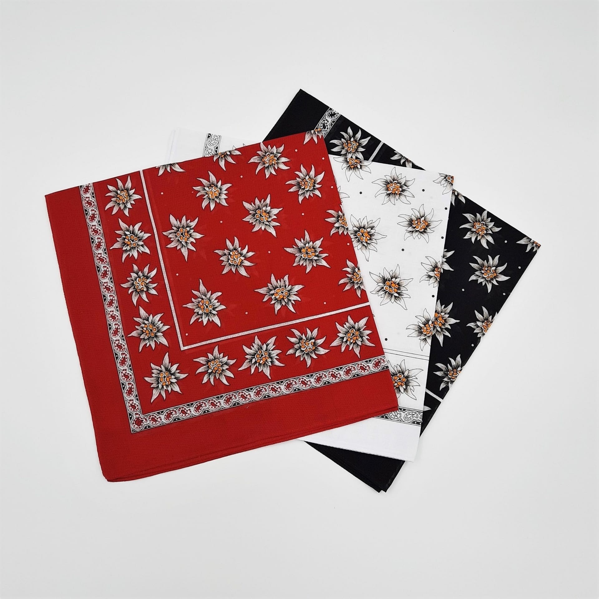 Premium Swiss Cotton Edelweiss Scarves - Soft, Breathable & Lightweight Winter Fashion Accessories for Women - Perfect for Cold Weather, Office Wear & Holiday Gifts