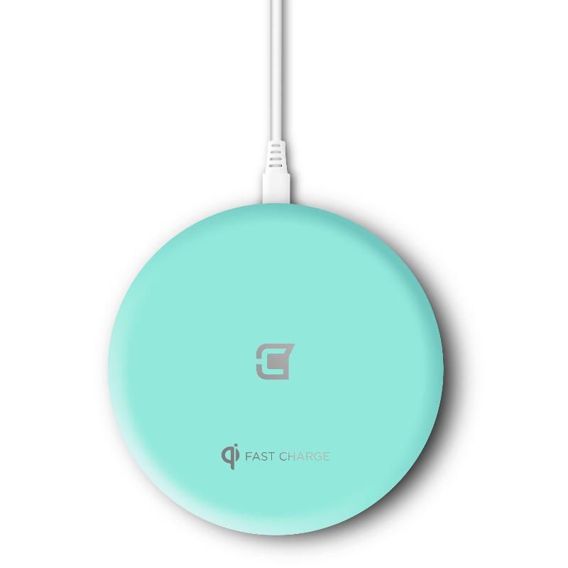 Nitro II: 15W Fast Wireless Charger Pad for iPhone, Samsung & Qi-Enabled Phones - Perfect for Home, Office & Travel