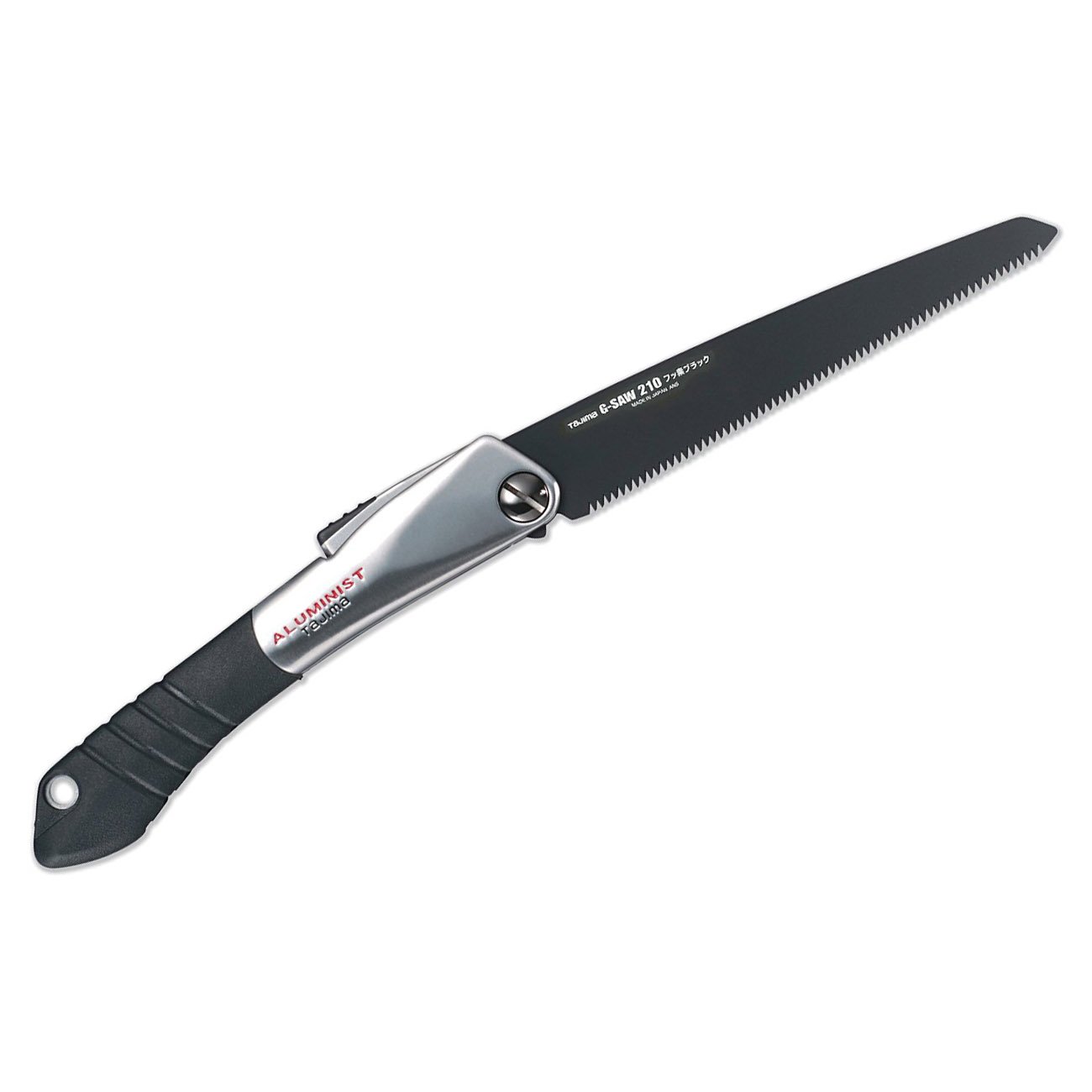 Premium Aluminum Folding Saw 210 ALOR-A210FB - Lightweight Portable Camping Saw for Wood Cutting, Tree Pruning & Outdoor Survival Gear - Perfect for Hiking, Backpacking and DIY Projects
