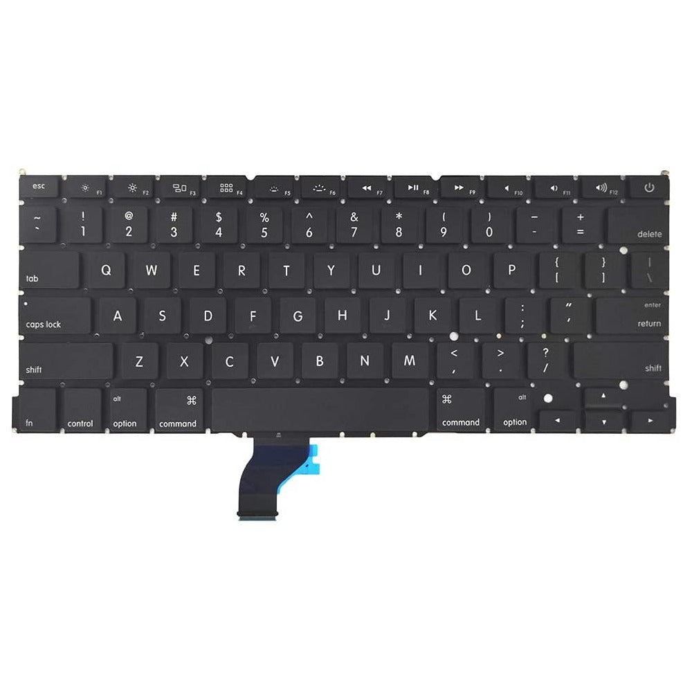 Original Macbook Pro 13 A1502 US Keyboard Replacement for Late 2013 to Early 2015 Models - Perfect for Typing, Coding & Office Work