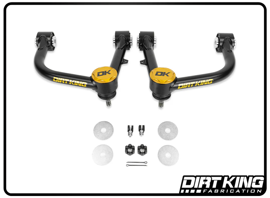 2005-2023 Toyota Tacoma Dirt King 4130 Chromoly Balljoint Upper Control Arm Kit - Off-Road Suspension Upgrade for Enhanced Performance & Durability