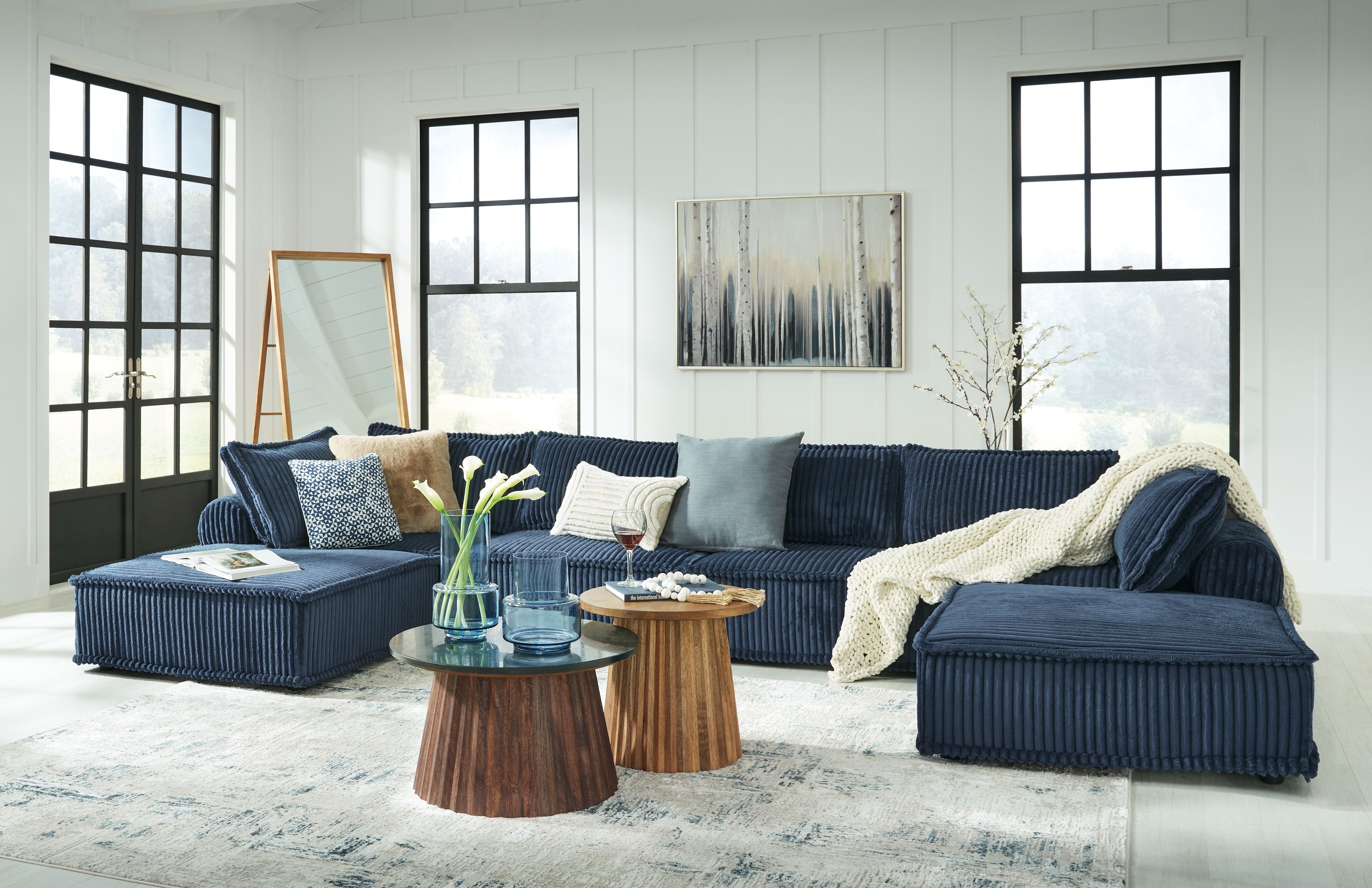 Modern L-Shaped Sectional Sofa with Reversible Chaise - Comfortable Fabric Couch for Living Room, Family Room, or Apartment - Perfect for Relaxing, Entertaining, and Movie Nights