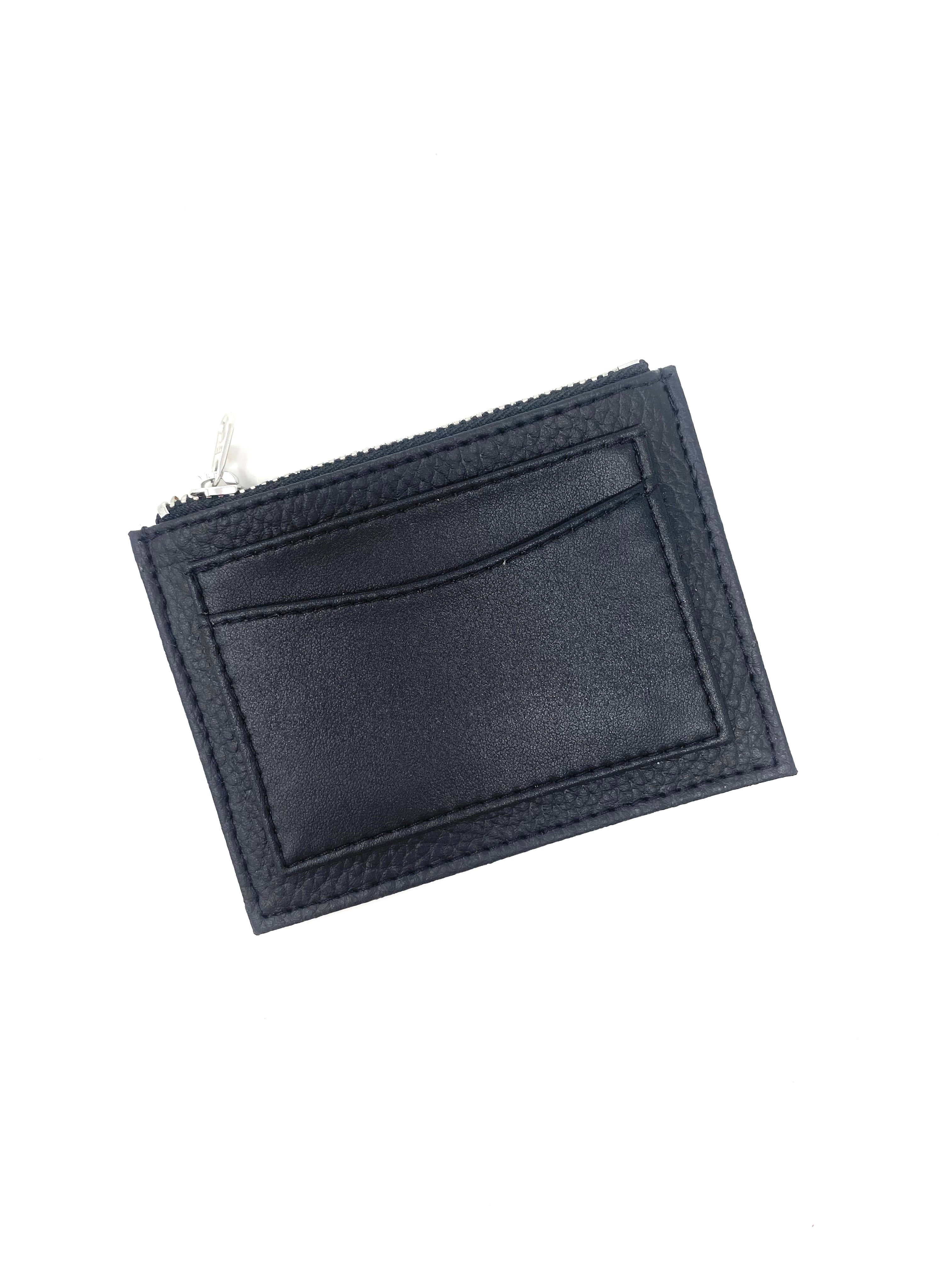 Premium Novacas Brit Wallet in Black - Slim RFID Blocking Leather Wallet for Men - Perfect for Everyday Use, Travel & Business