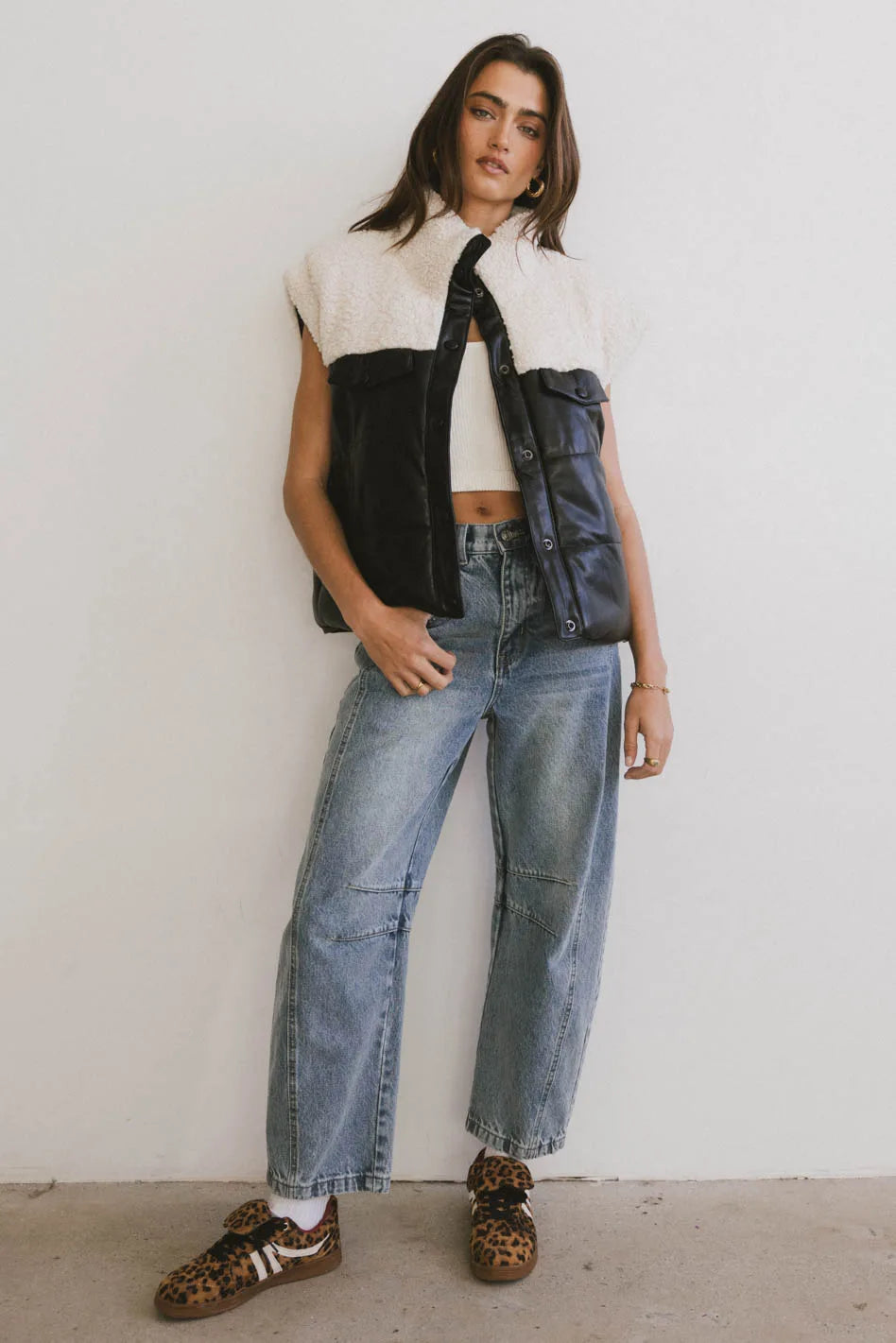 Lets Get Lost Vegan Vest in Black - Eco-Friendly Fashion for Outdoor Adventures & Casual Wear