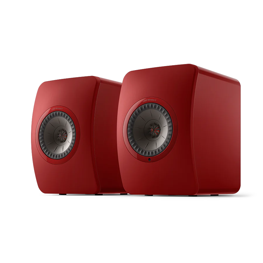 KEF LS50 Wireless II Powered Bookshelf Speakers - Hi-Fi Audio System for Home Theater, Music Studio & Gaming | Premium Wireless Bluetooth Speakers with High Resolution Sound