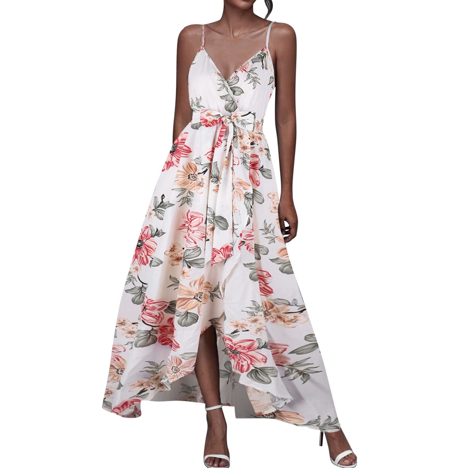 Women's Summer Dresses - Fashion Casual Sleeveless Printed Sundress for Beach & Resort Wear | Perfect for Vacations, Pool Parties & Summer Outings