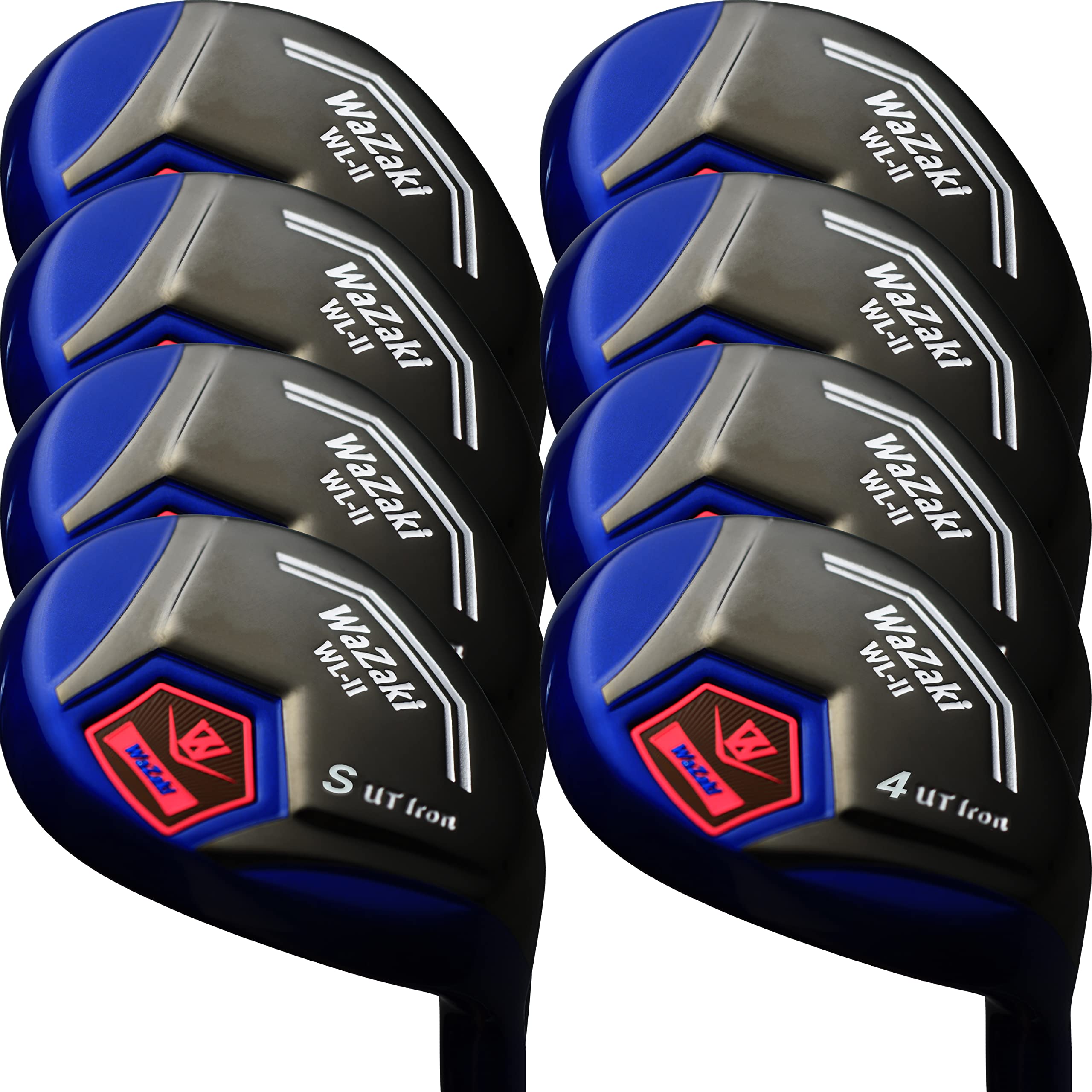 Japan WaZaki Hybrid Iron Set - USGA & R&A Approved Golf Clubs for Men & Women | Perfect for Driving Range & Course Play