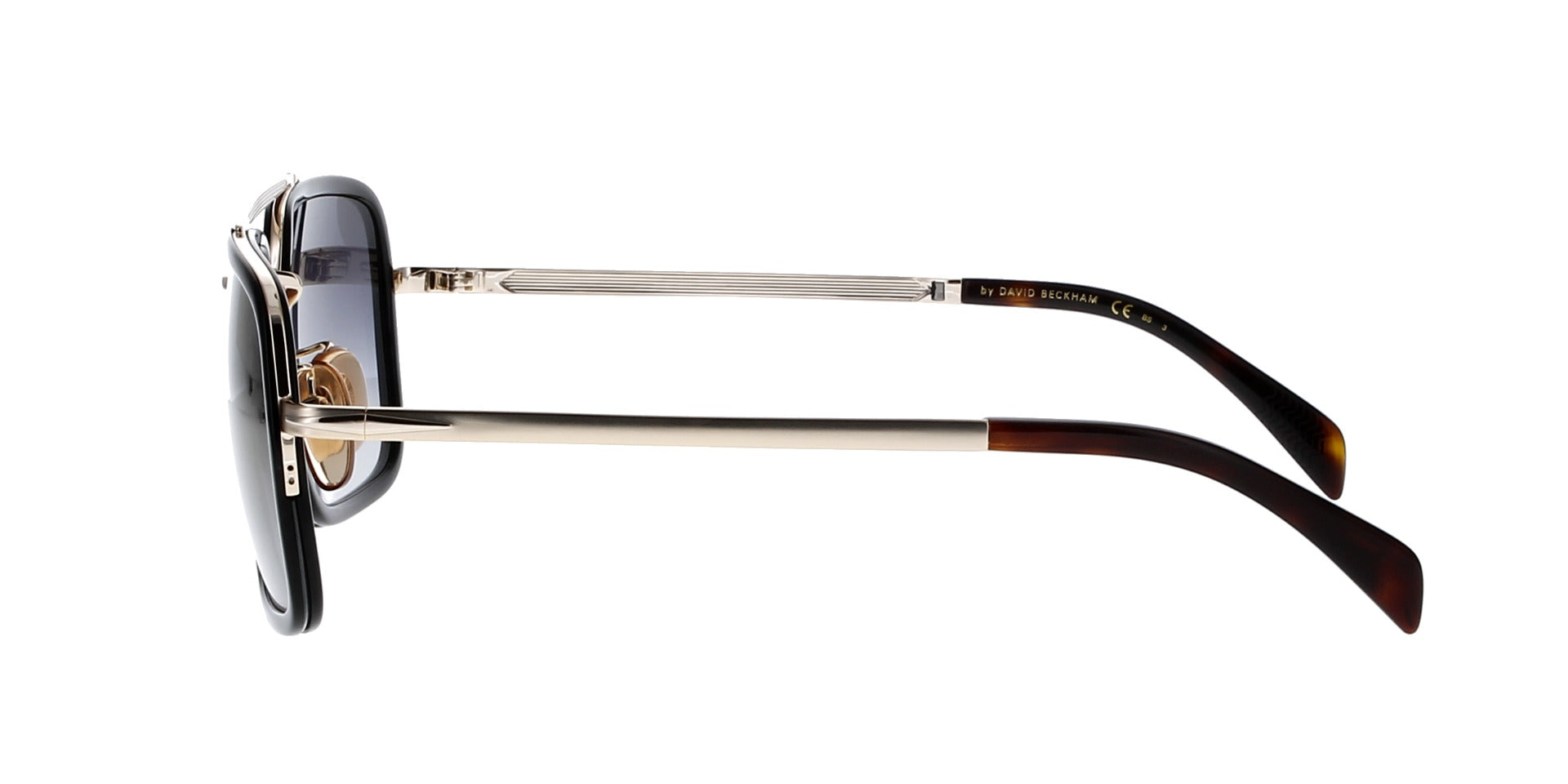 David Beckham DB7002/S Men's Sunglasses - Polarized UV Protection Aviator Style for Driving, Outdoor Sports & Fashion