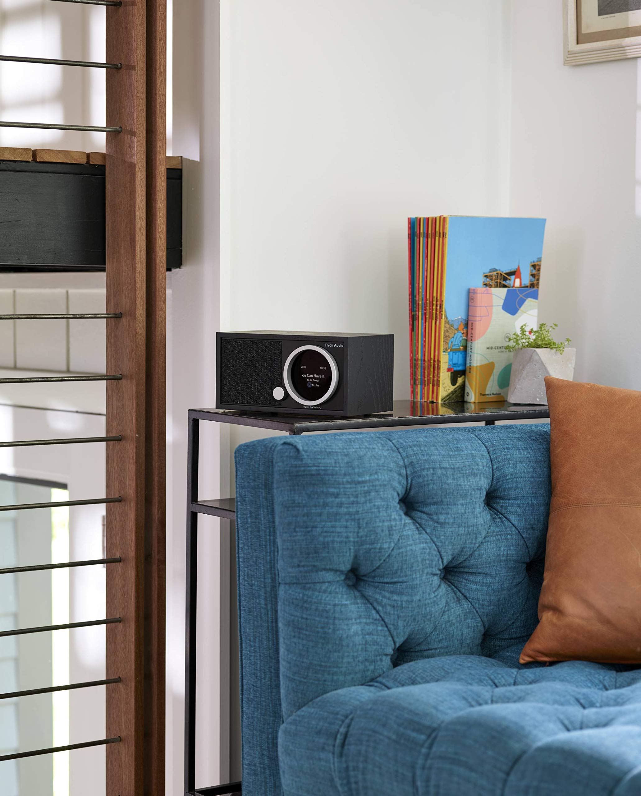 Tivoli Audio Model One Digital Gen 2 Wi-Fi Smart Radio - Wireless Streaming FM/Internet Radio with Premium Sound, Bluetooth & App Control (Black) | Perfect for Home, Office, Kitchen, Bedroom & Outdoor Use