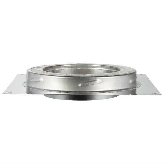 AllFuelHST Anchor Plate for 6-Inch Inner Diameter Chimney Pipe - Secure Chimney Support for Wood Stove, Fireplace & Heating Systems (Outdoor/Indoor Use)