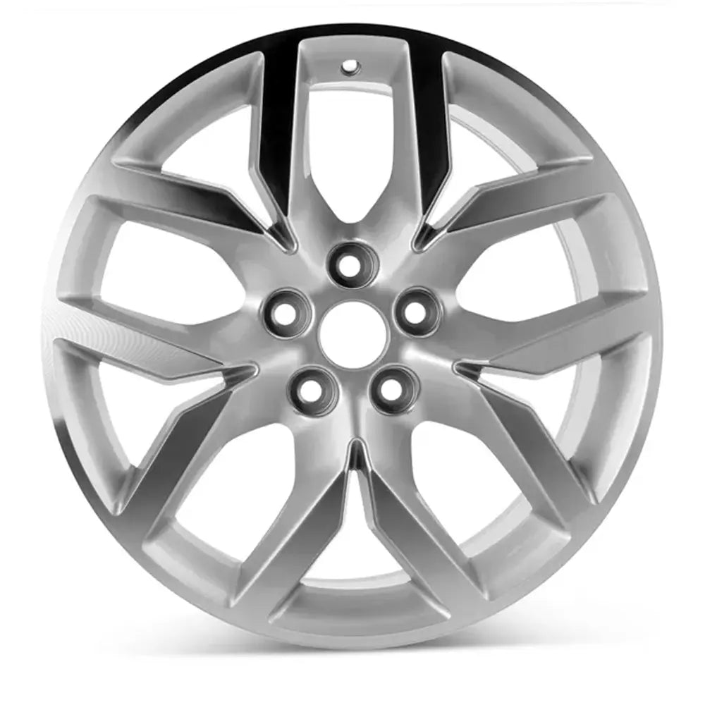 19 Inch Chevy Impala Wheel Replacement 2014-2020 - Machined Silver Replica Rim 5614/5613 (84507697) - Perfect for Car Upgrades & Customization