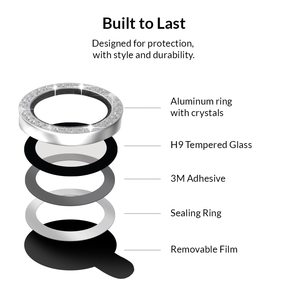 Premium Crystal Clear Camera Lens Protector - HD Scratch Resistant Screen Protector for iPhone, Samsung & Smartphones - Perfect for Travel, Outdoor & Everyday Use
