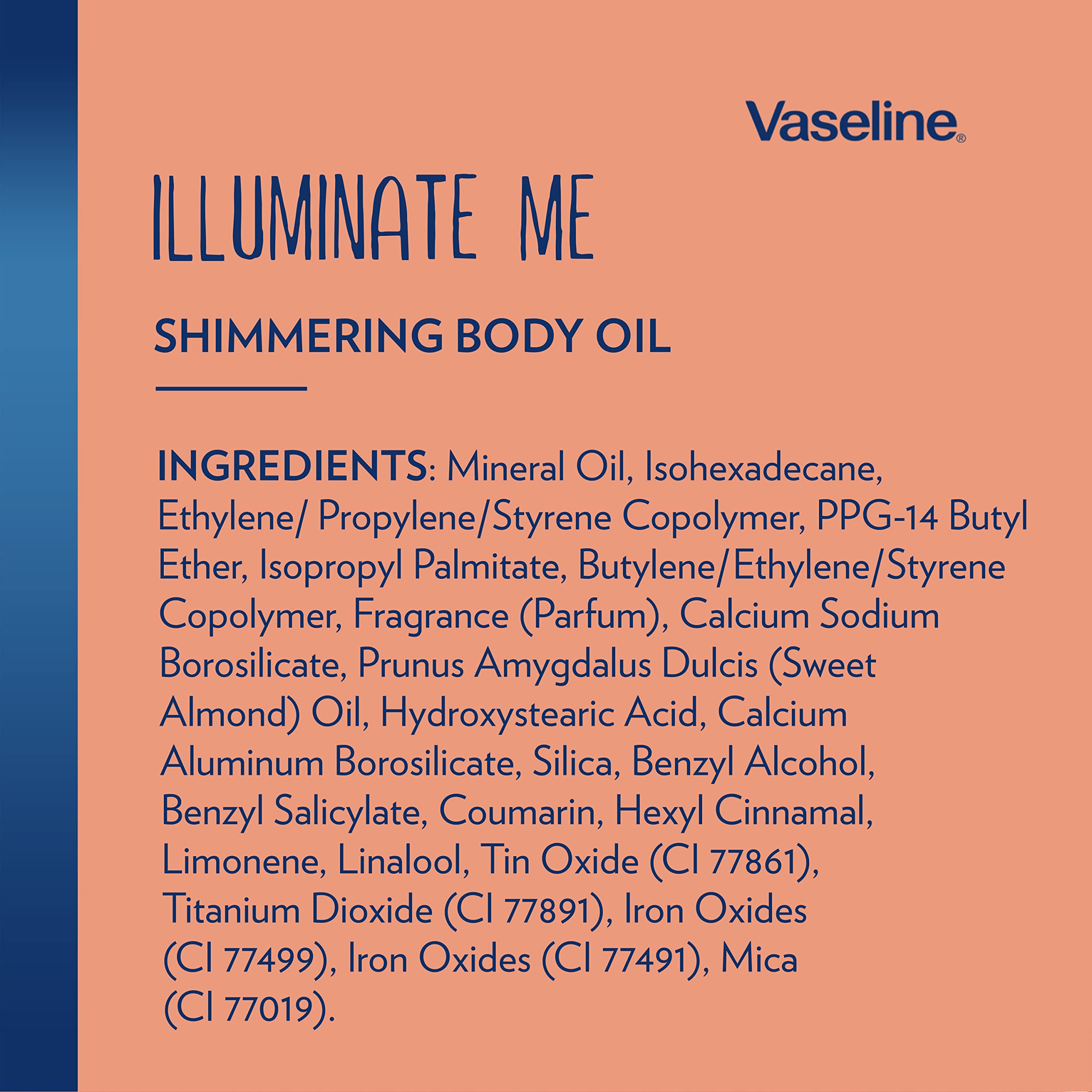 Vaseline Illuminate Me Shimmering Body Oil 3-Pack (3.3 Oz Each) – Travel-Friendly Moisturizing Glow Oil for Melanin-Rich Skin – Perfect for Summer, Vacations & Special Occasions