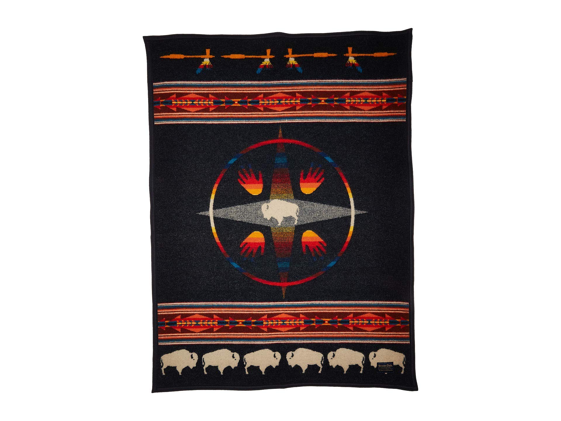 PENDLETON Jacquard Muchacho Kids Blanket - Big Medicine One Size - Soft & Warm Woven Throw for Children's Bedroom, Nursery, or Travel - Perfect for Nap Time, Playtime & Cozy Comfort